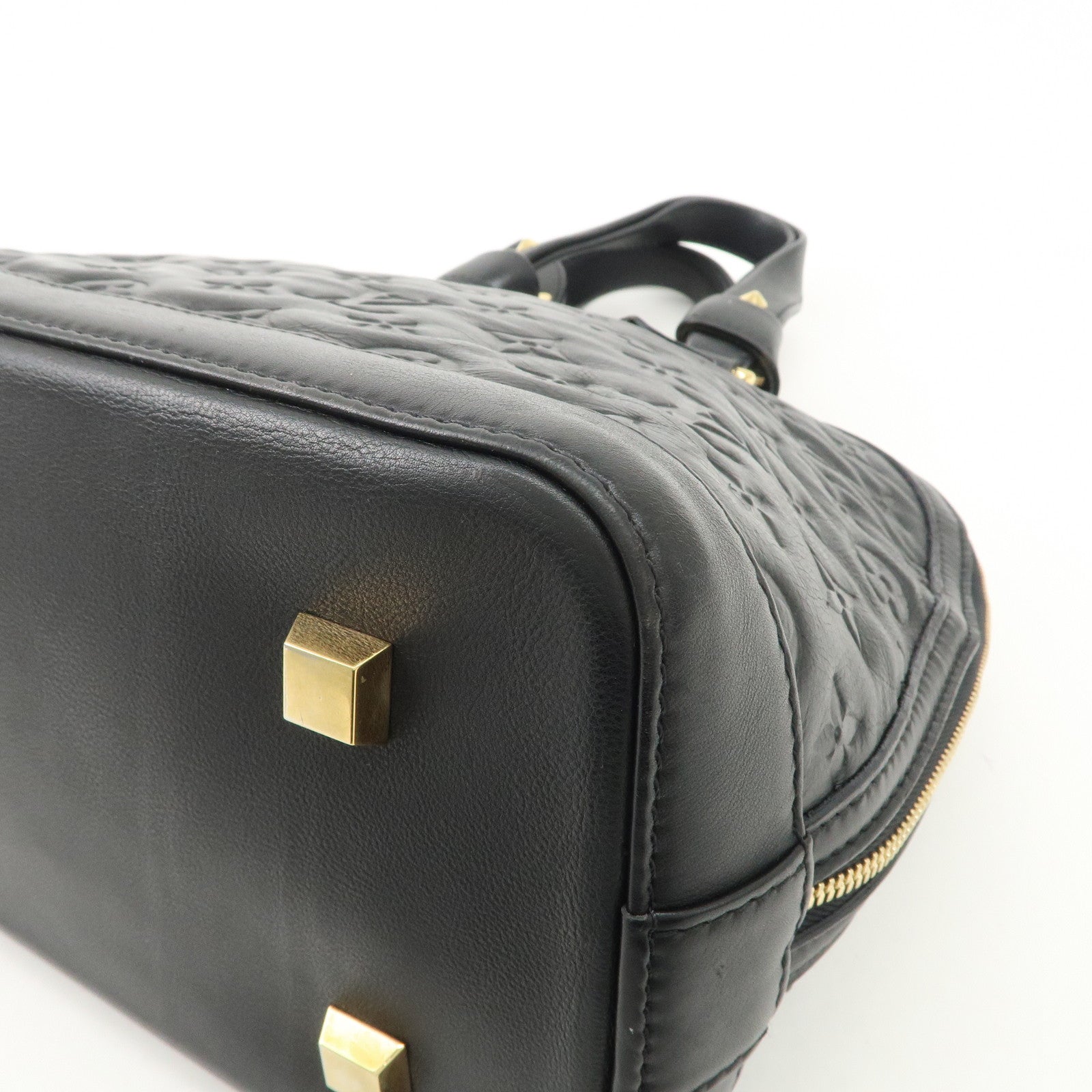 Louis Vuitton Monogram Double Jeu Neo Alma Hand Bag Noir M40286 Used