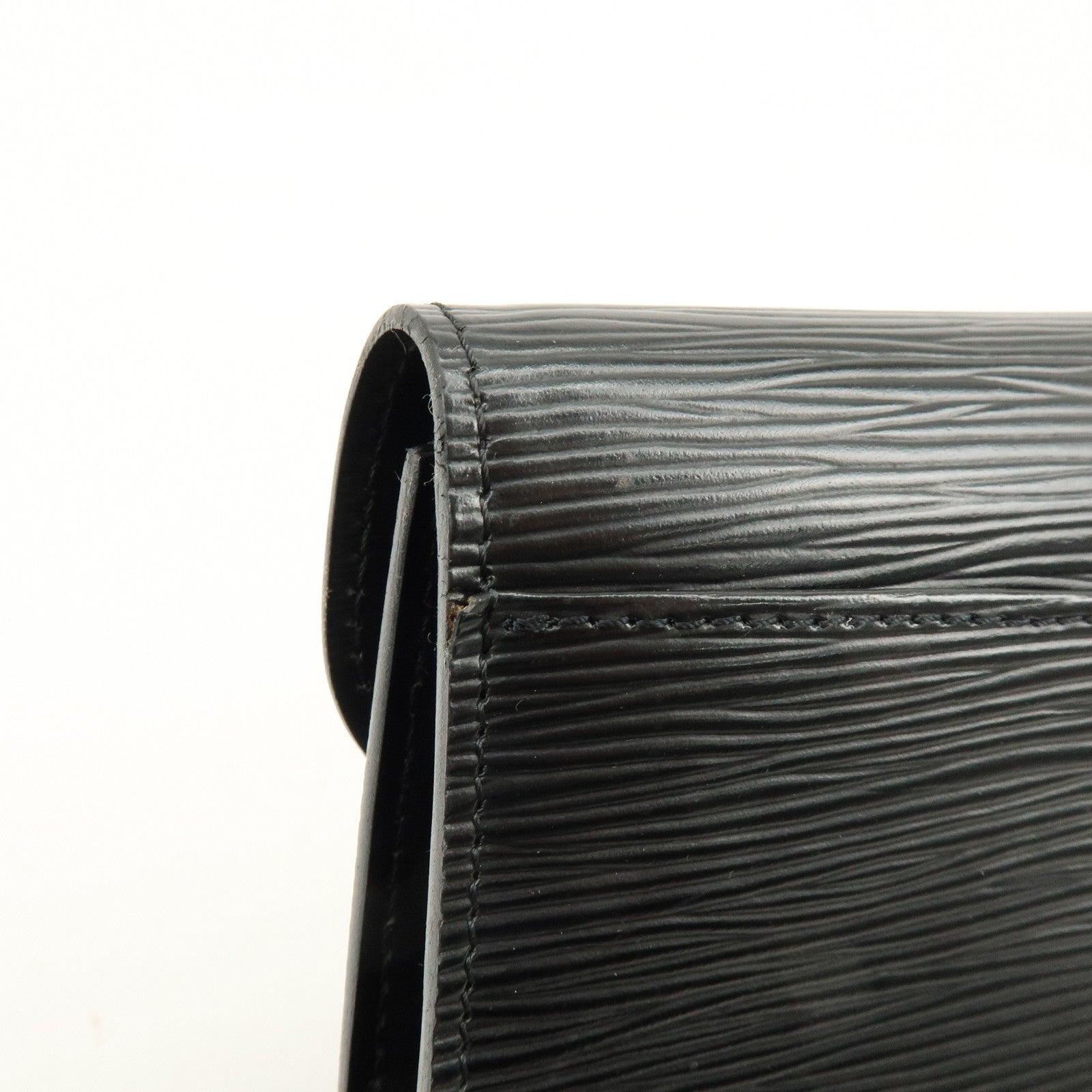 Louis Vuitton Epi Art Deco Clutch Bag Noir Black M52632