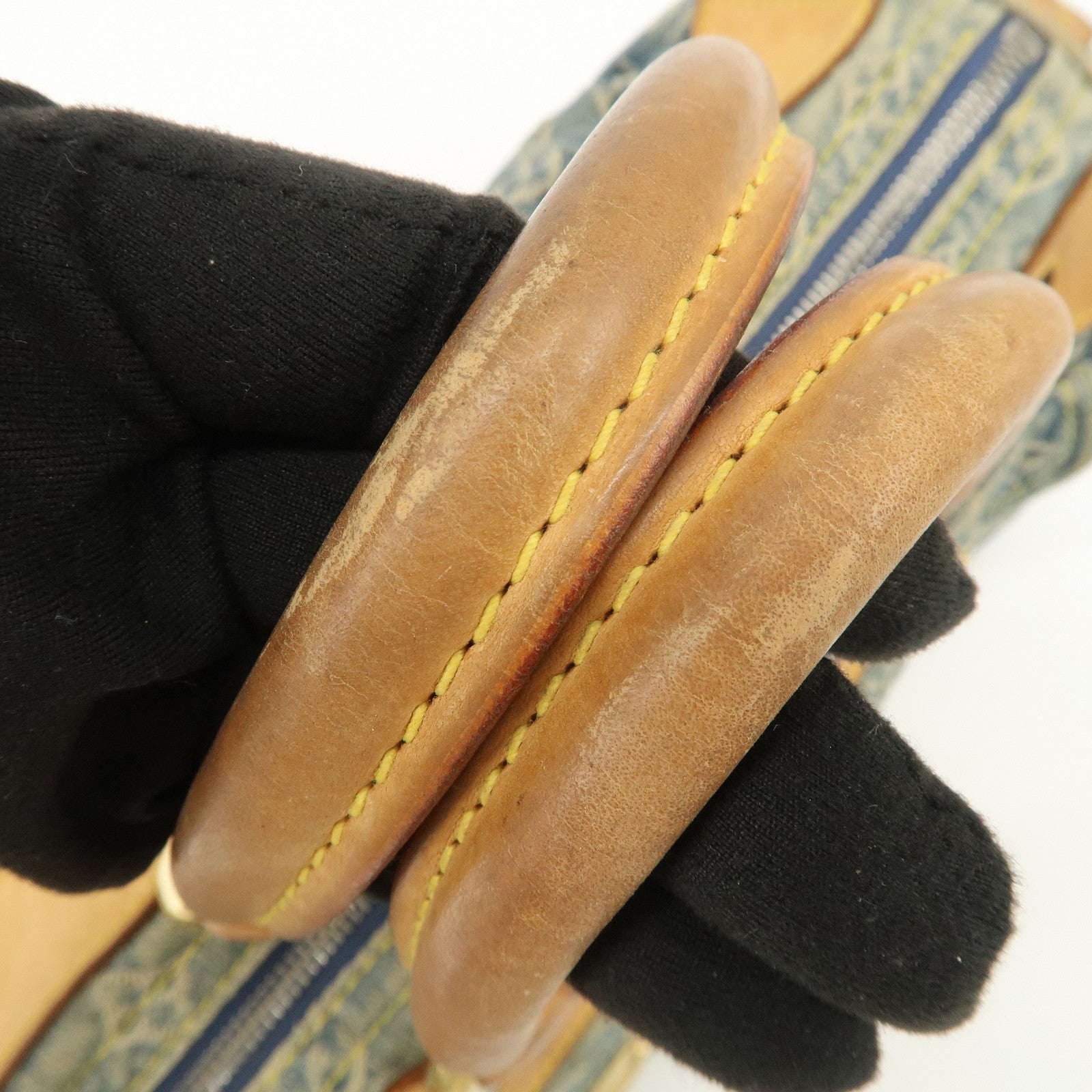 Louis Vuitton Monogram Denim Neo Speedy Boston Bag Blue M95019