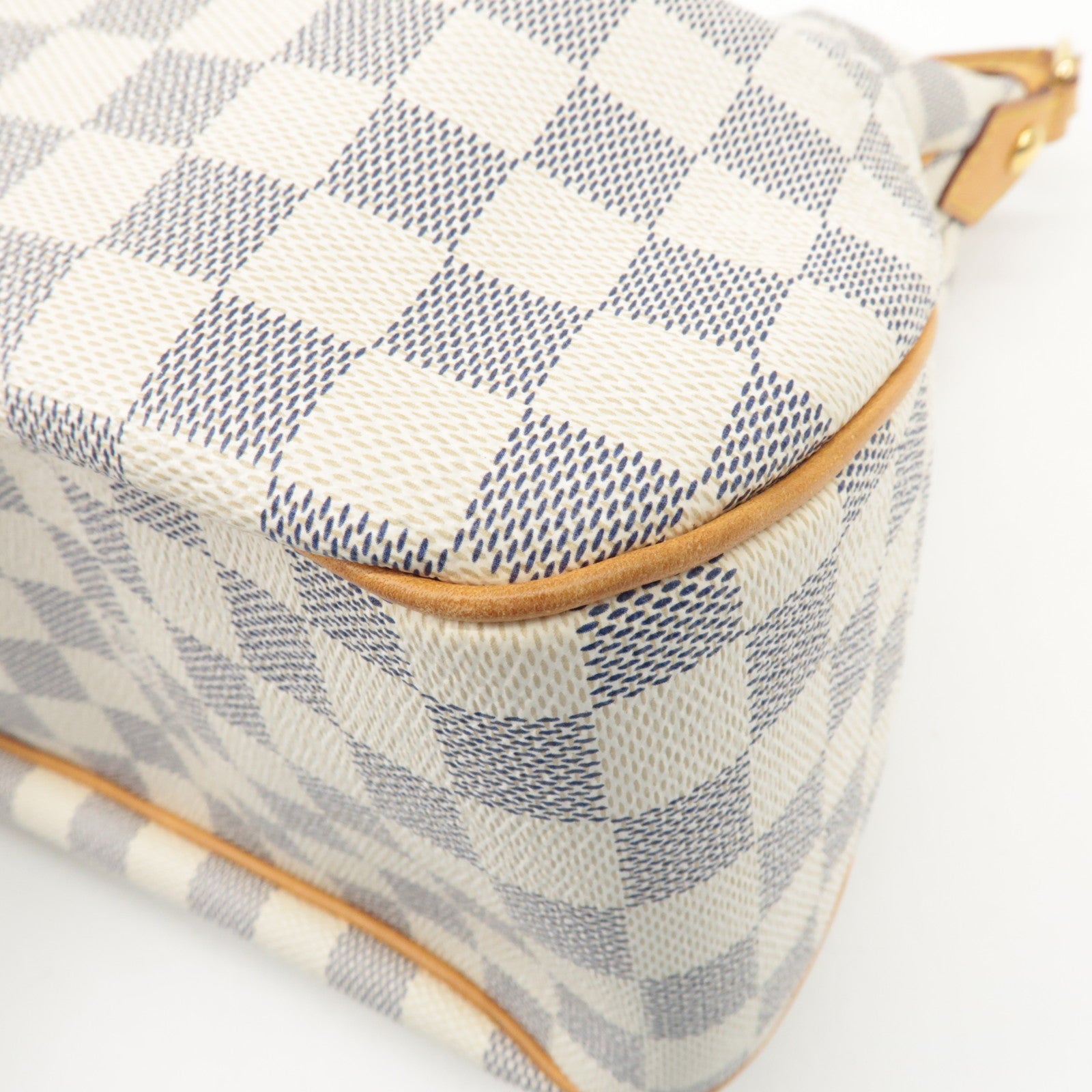 Louis Vuitton Damier Azur Siracusa MM Shoulder Bag N41112 Used