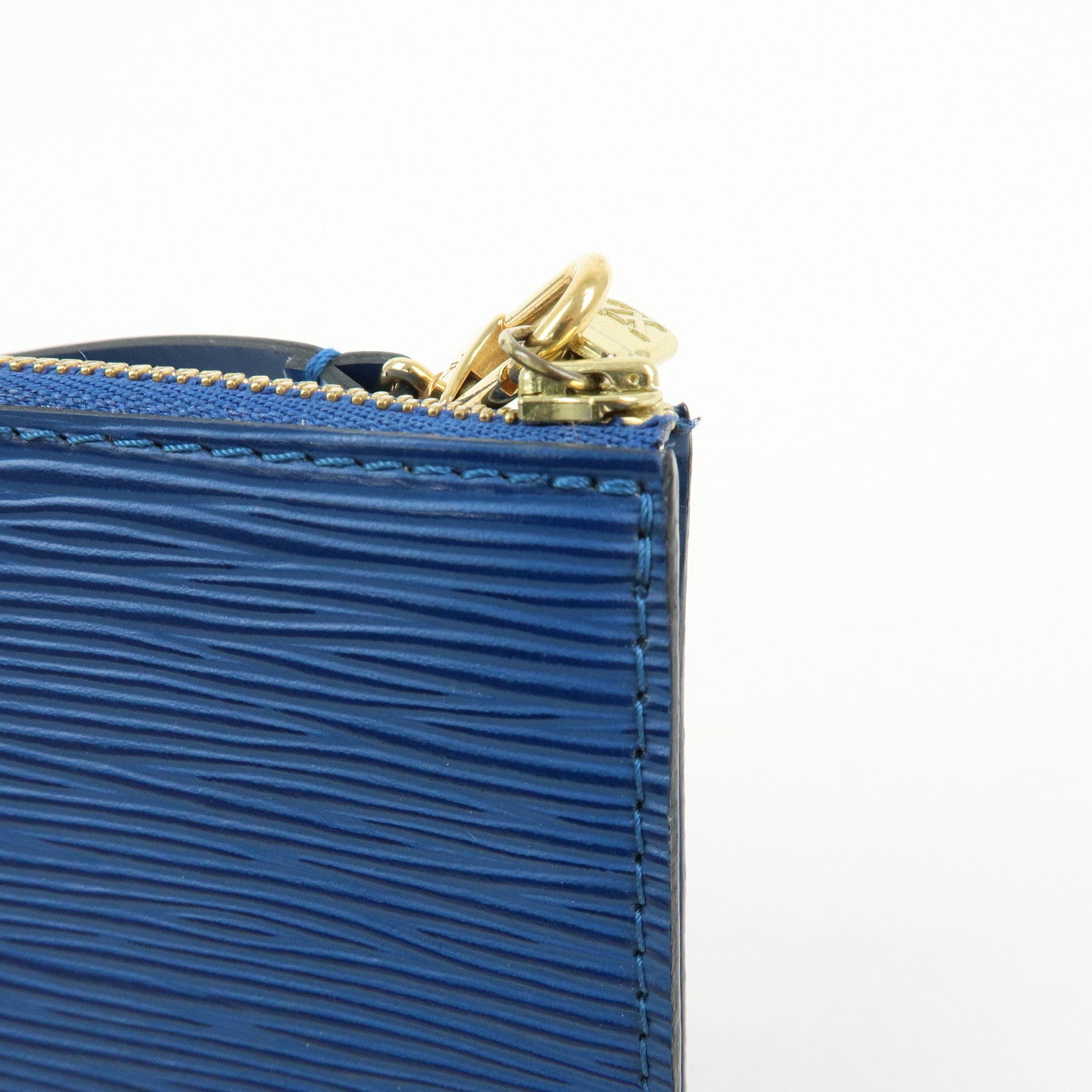 Louis Vuitton Epi Pochette Accessoires Pouch Toledo Blue M52945
