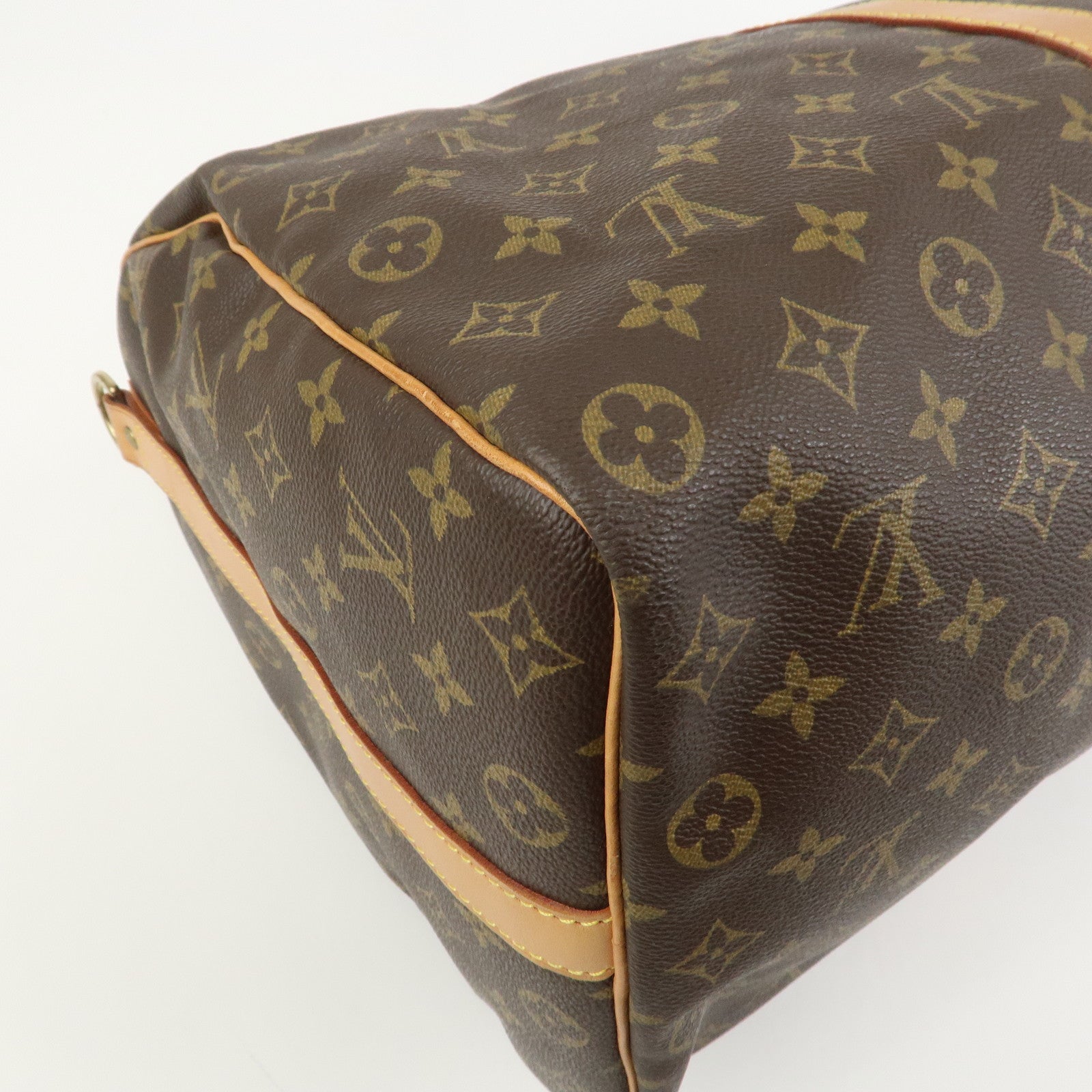 Louis Vuitton Monogram Keep All Bandouliere 50 Boston Bag M41416