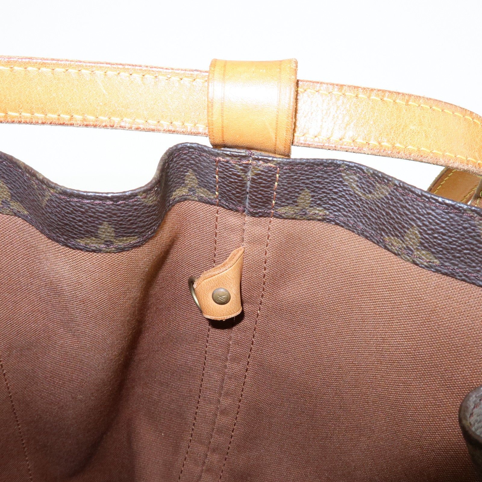 Louis Vuitton Monogram Randonnee PM Shoulder Bag Brown M42243
