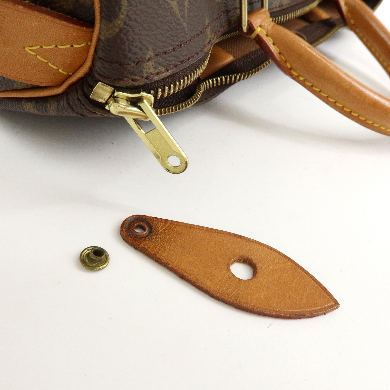 Louis Vuitton Monogram Speedy 30 Boston Bag Hand Bag Brown M41526