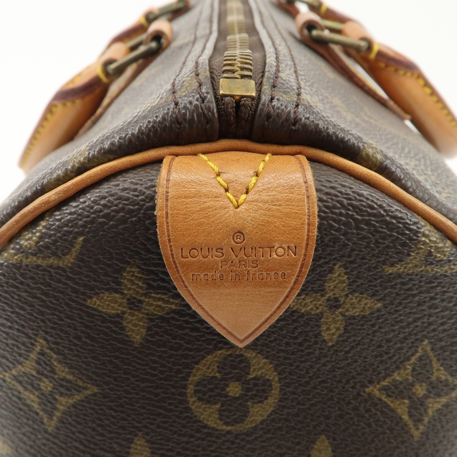 Louis Vuitton Monogram Speedy 35 Hand Bag Boston Bag M41524 Used