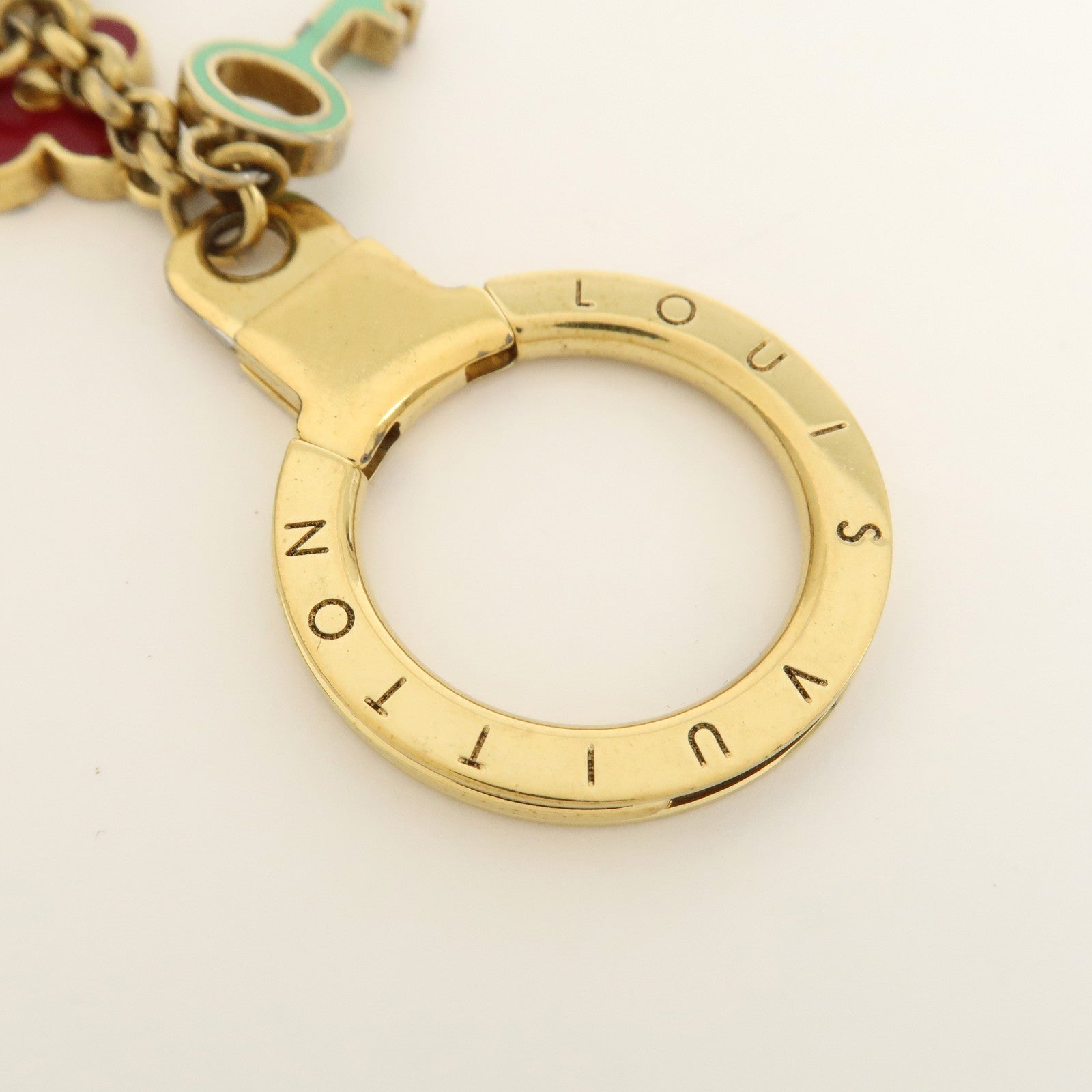 Louis Vuitton Portefeuille Clテゥs Pretty Charm Key Holder M66145