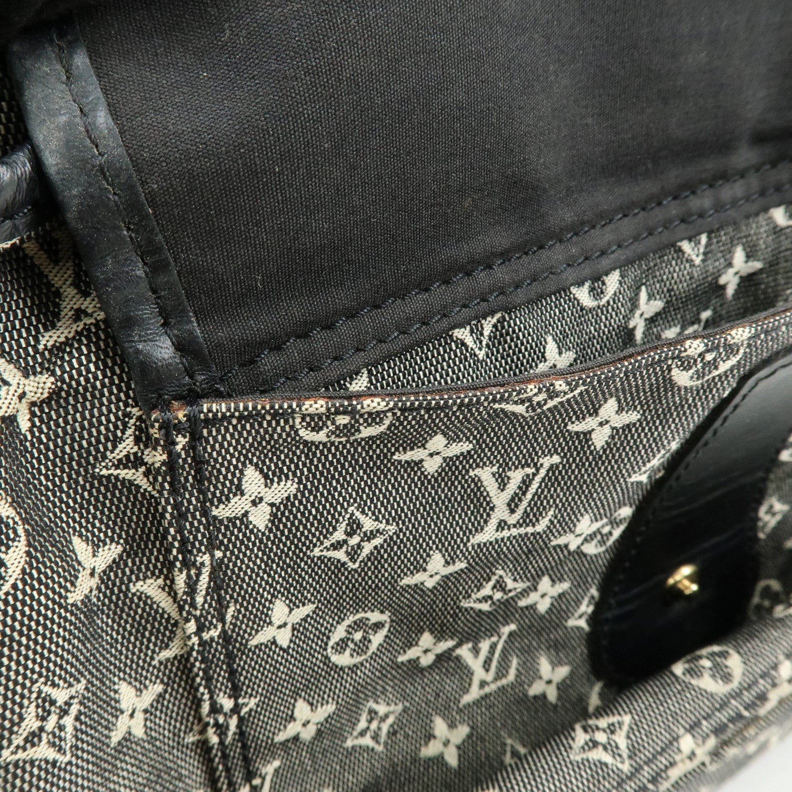 Louis Vuitton Monogram Mini Sac Mary Kate Hand Bag Noir M92508