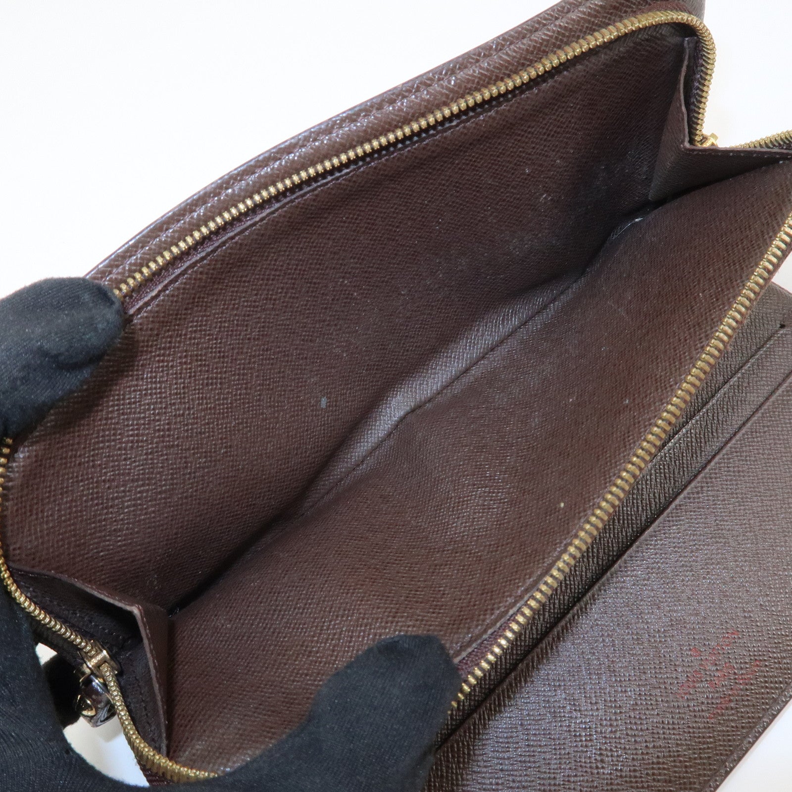 Louis Vuitton Damier Portefeuille Insolite Zippy Long Wallet N63071