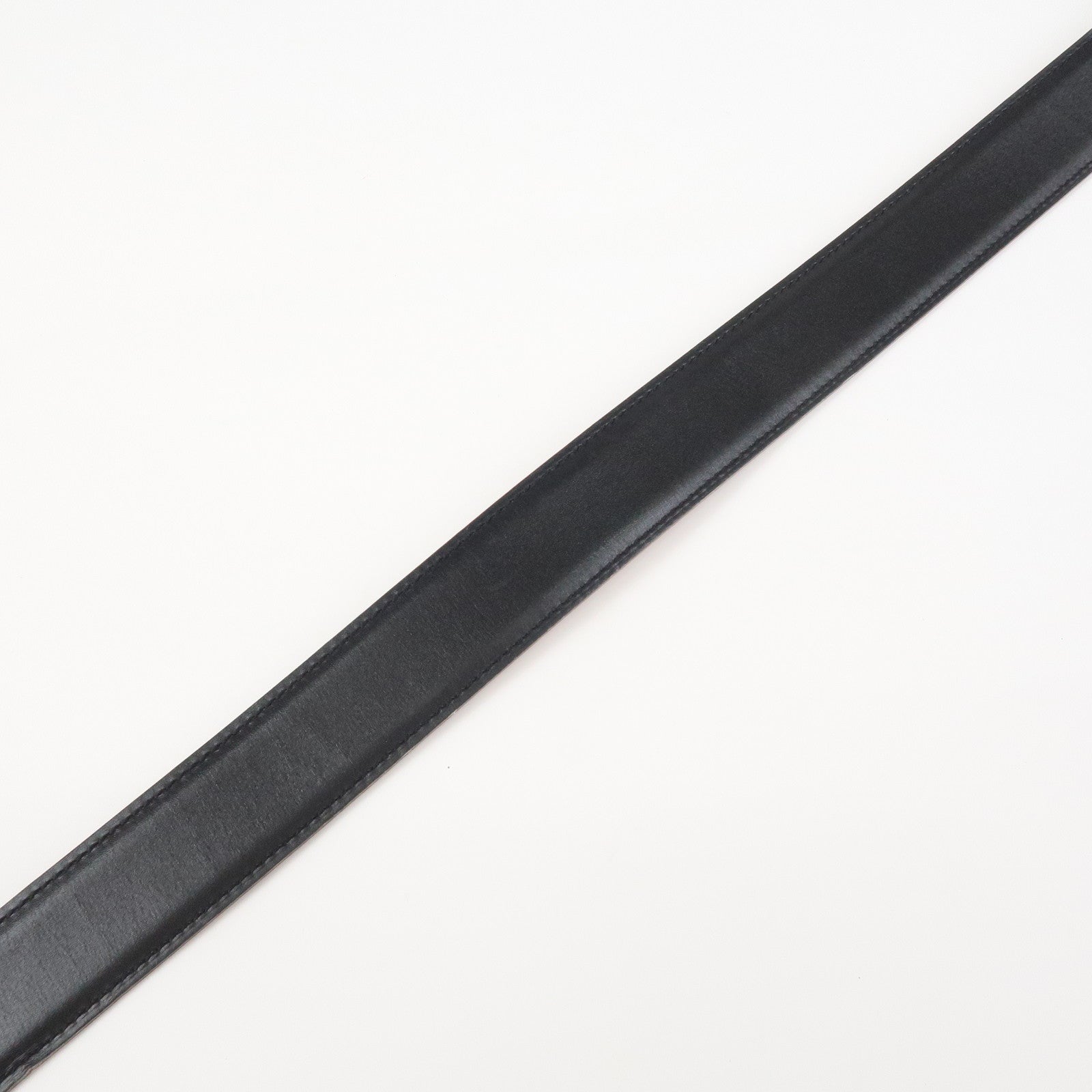 HERMES Leather H Buckle Reversible Constance Belt Z Stamped