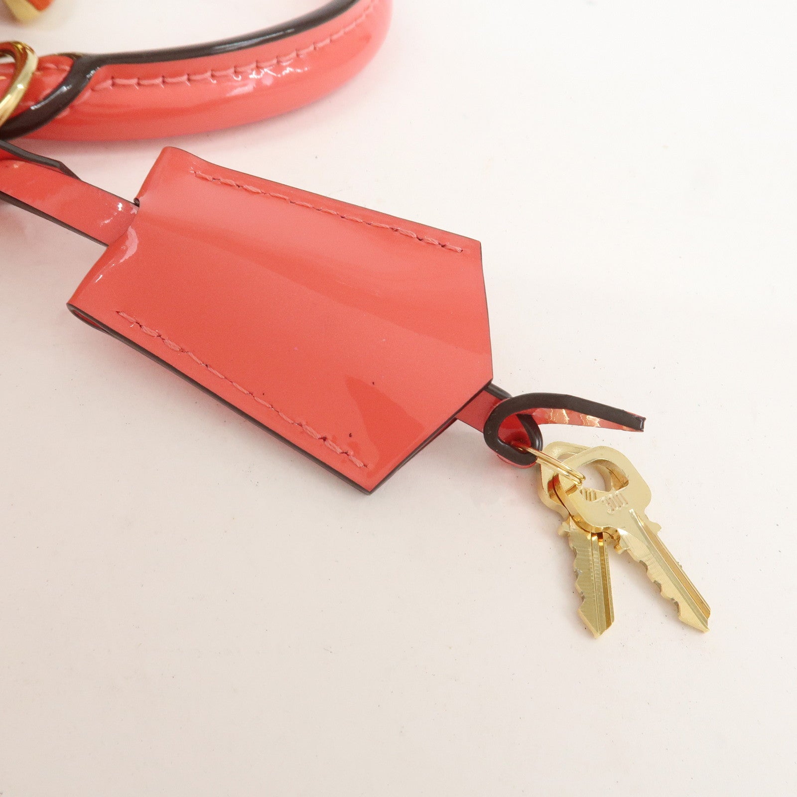 Louis Vuitton Monogram Vernis Alma BB 2Way Bag Hand Bag Rose Rich M90259