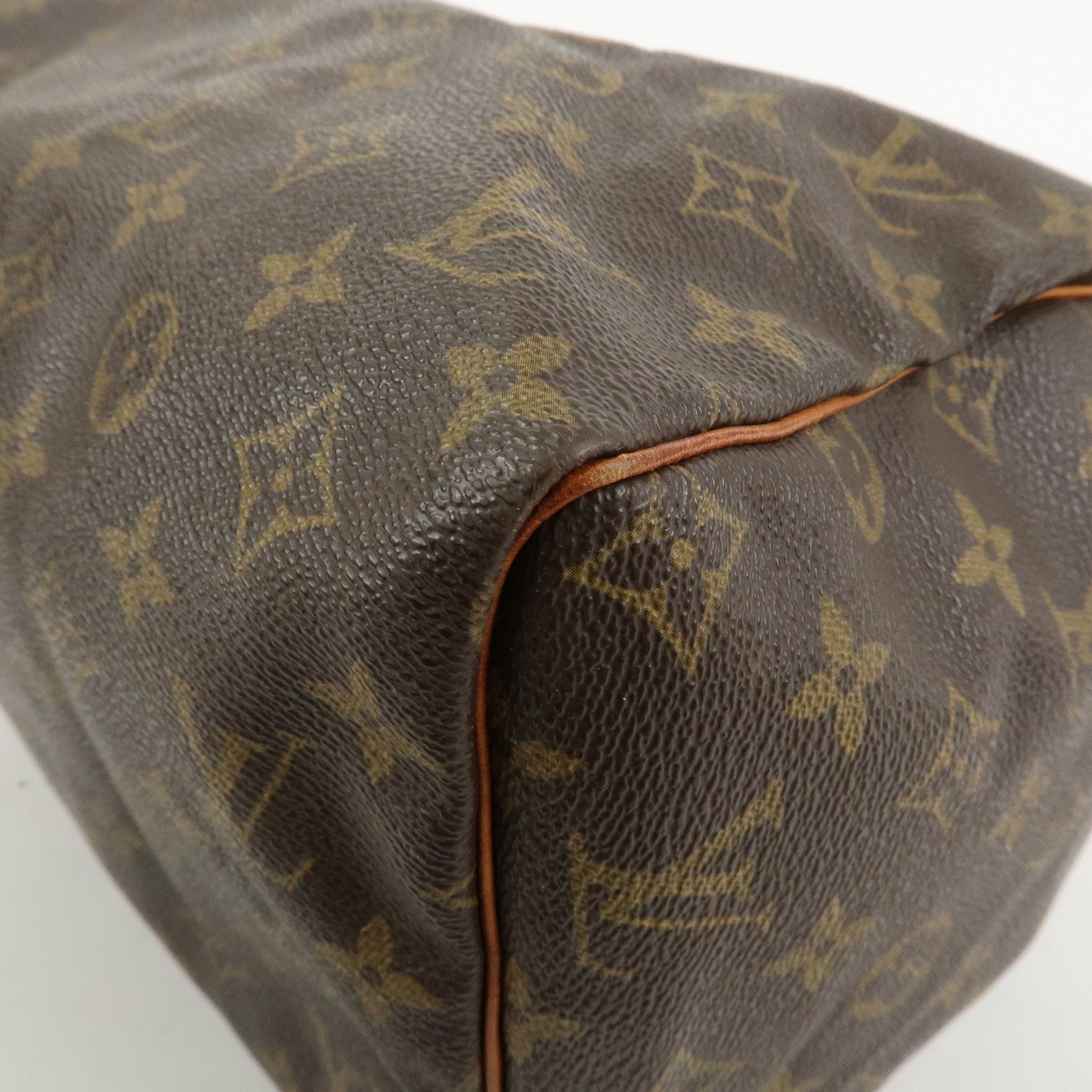 Louis Vuitton Monogram Speedy 30 Boston Bag Hand Bag Brown M41526