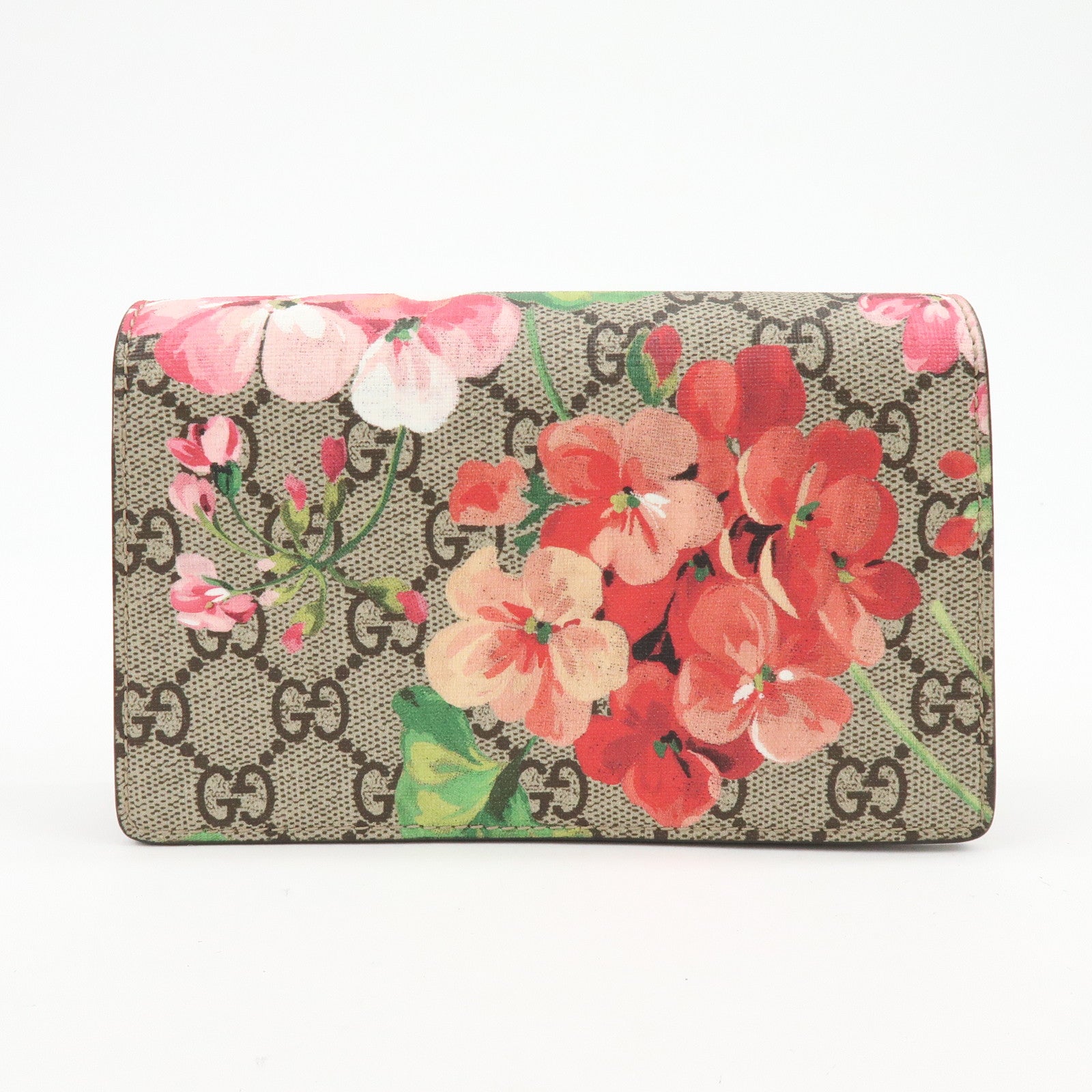 GUCCI Dionysus GG Supreme Suede Super Mini Chain Shoulder Bag
