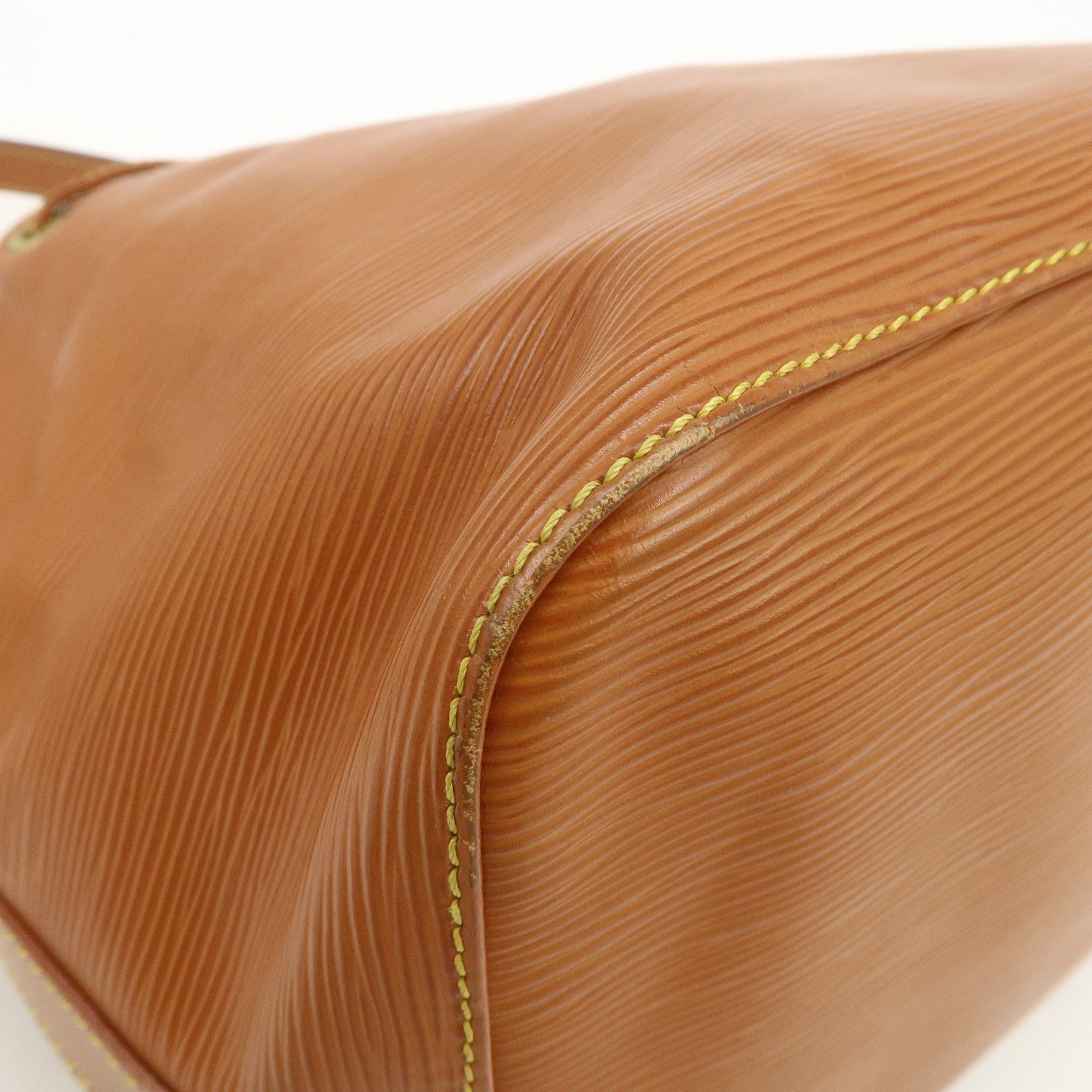 Louis Vuitton Epi Leather Petit Noe Shoulder Bag Zipang Gold M44108