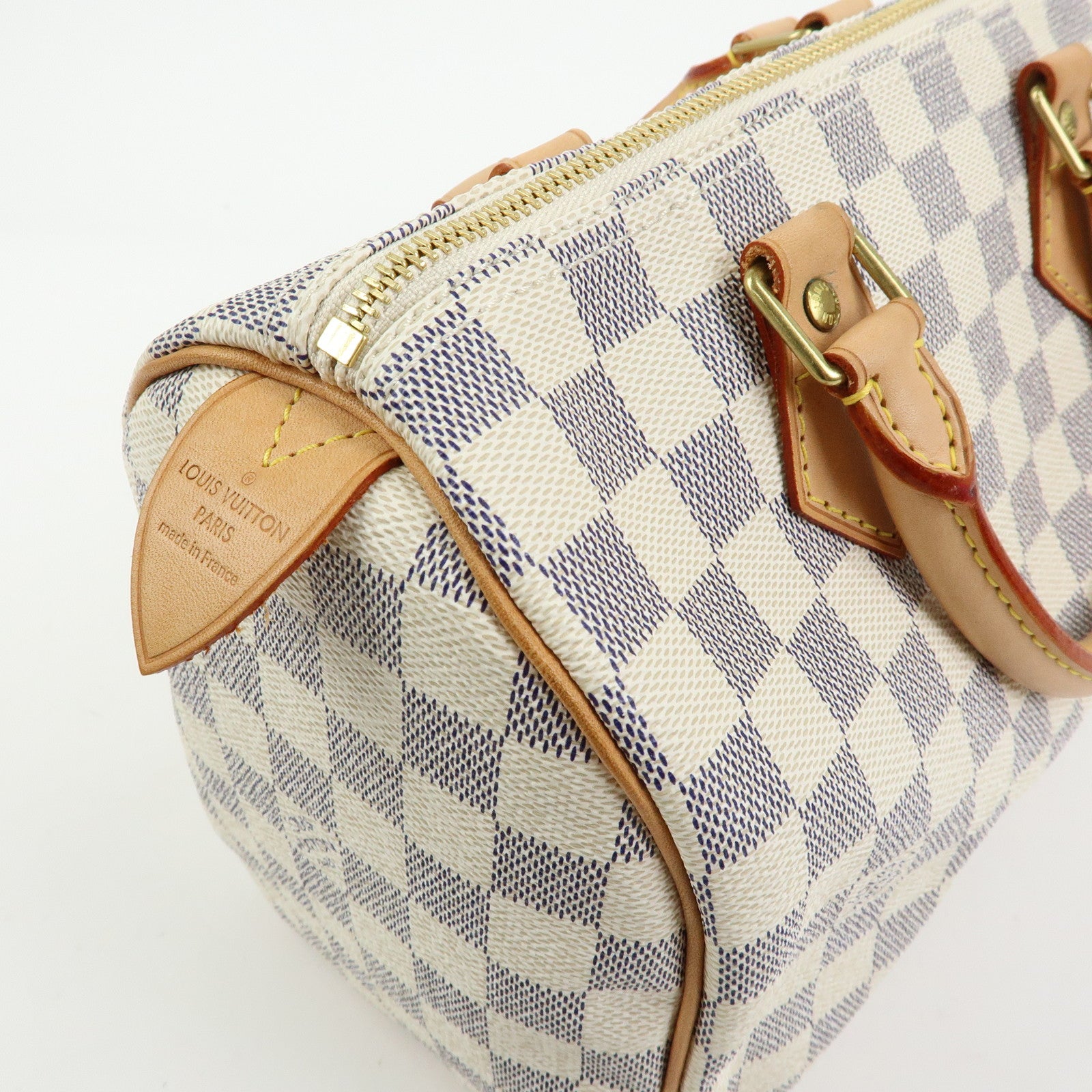 Louis Vuitton Damier Azur Speedy 25 Boston Bag Hand Bag N41534