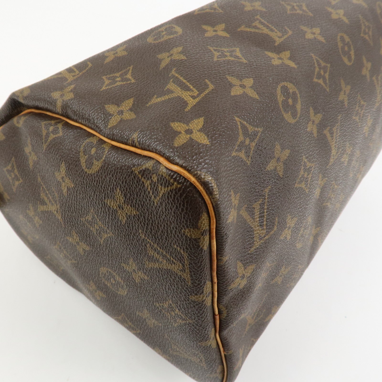 Louis Vuitton Monogram Speedy 30 Boston Bag Hand Bag Brown M41526