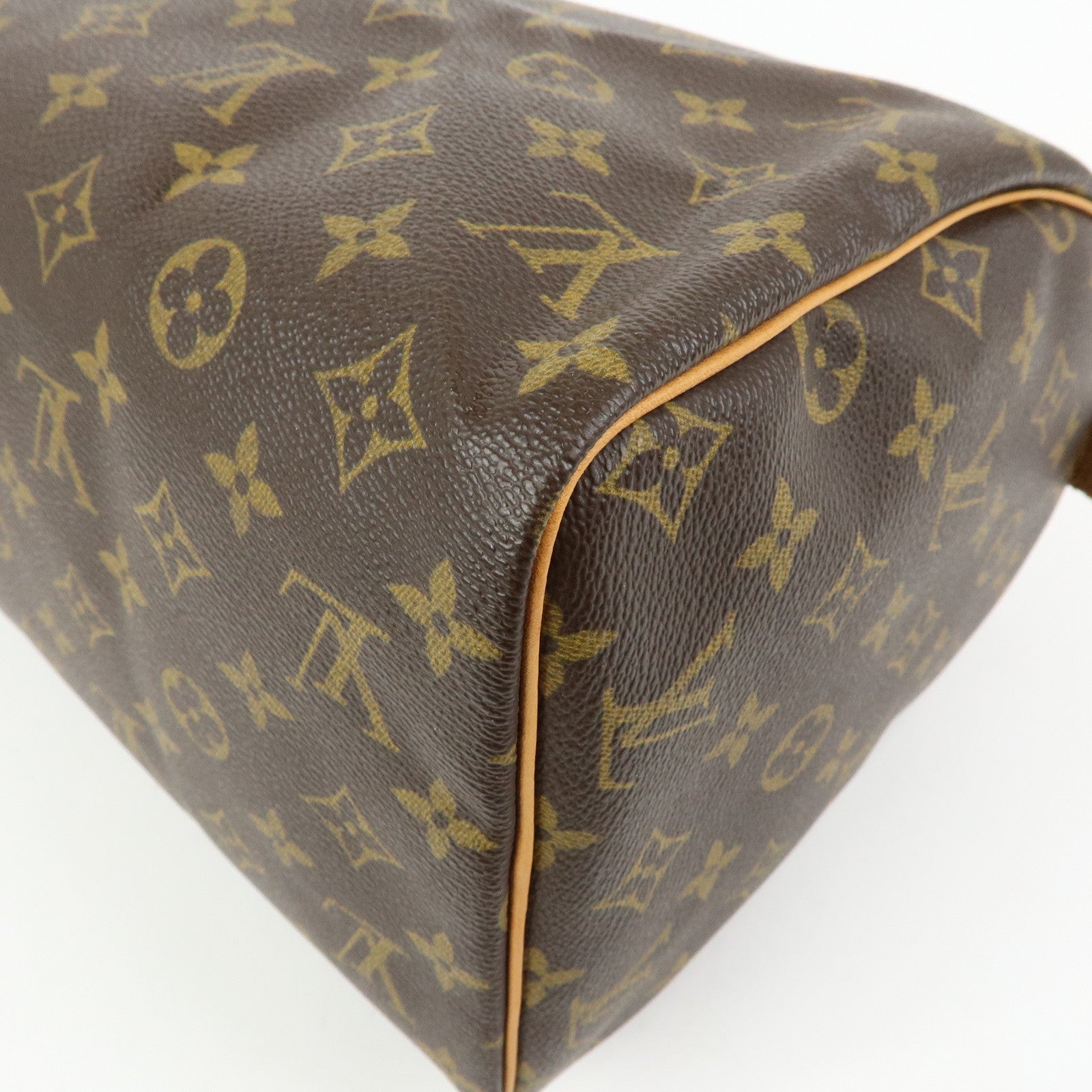 Louis Vuitton Monogram Speedy 30 Boston Bag Hand Bag Brown M41526