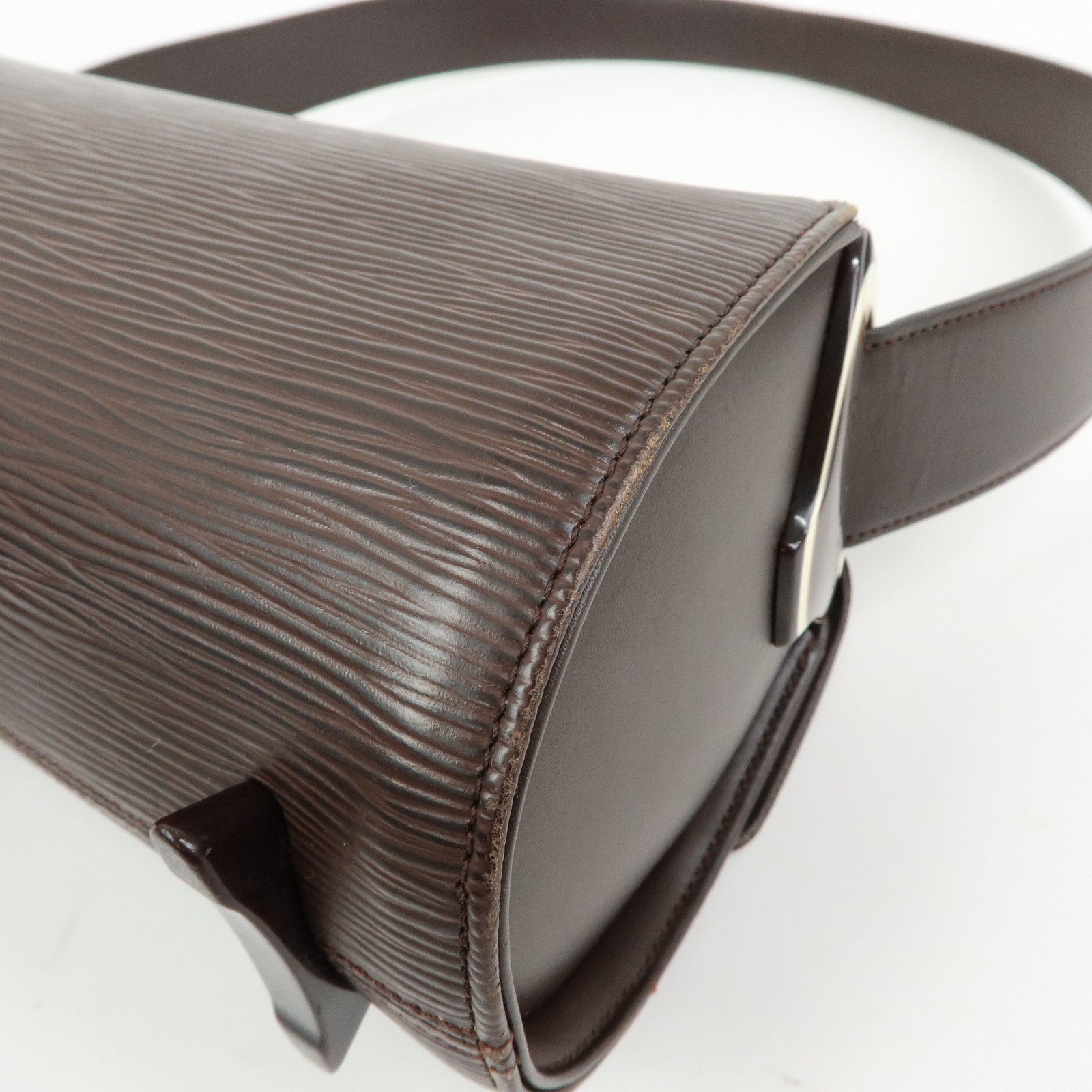 Louis Vuitton Epi Leather Nocturne PM Shoulder Bag Brown M5218D