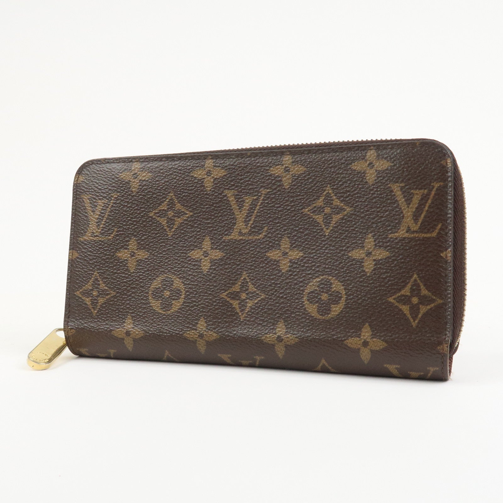 Louis Vuitton Monogram Canvas Zippy Long Wallet Brown M60017