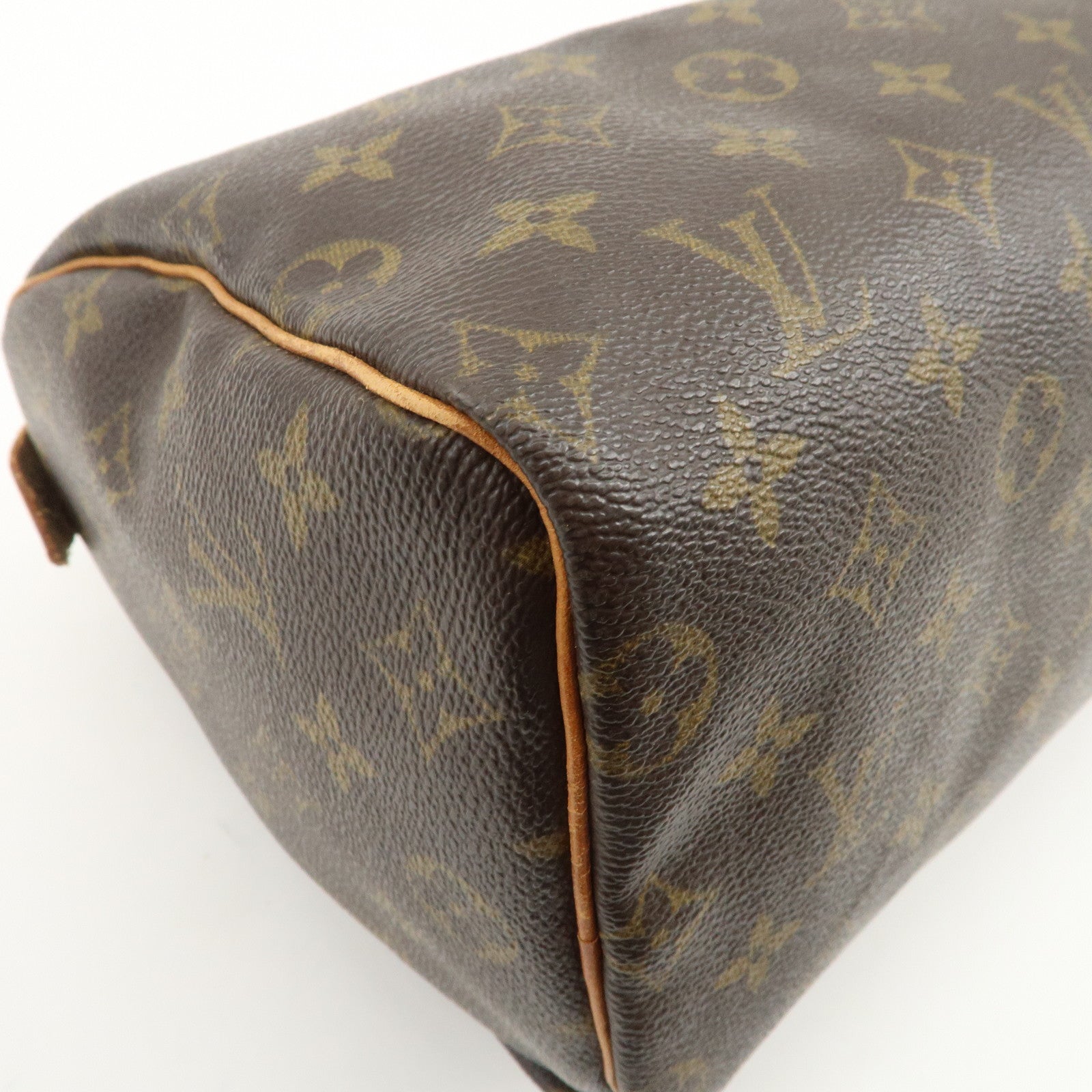 Louis Vuitton Monogram Speedy 25 Boston Bag Hand Bag Brown M41528