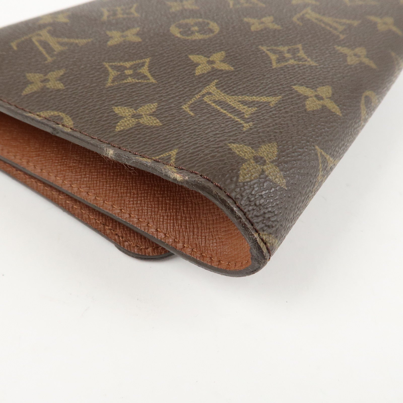 Louis Vuitton Monogram Bordeaux 24 Shoulder Bag Hand Bag M51798 Used
