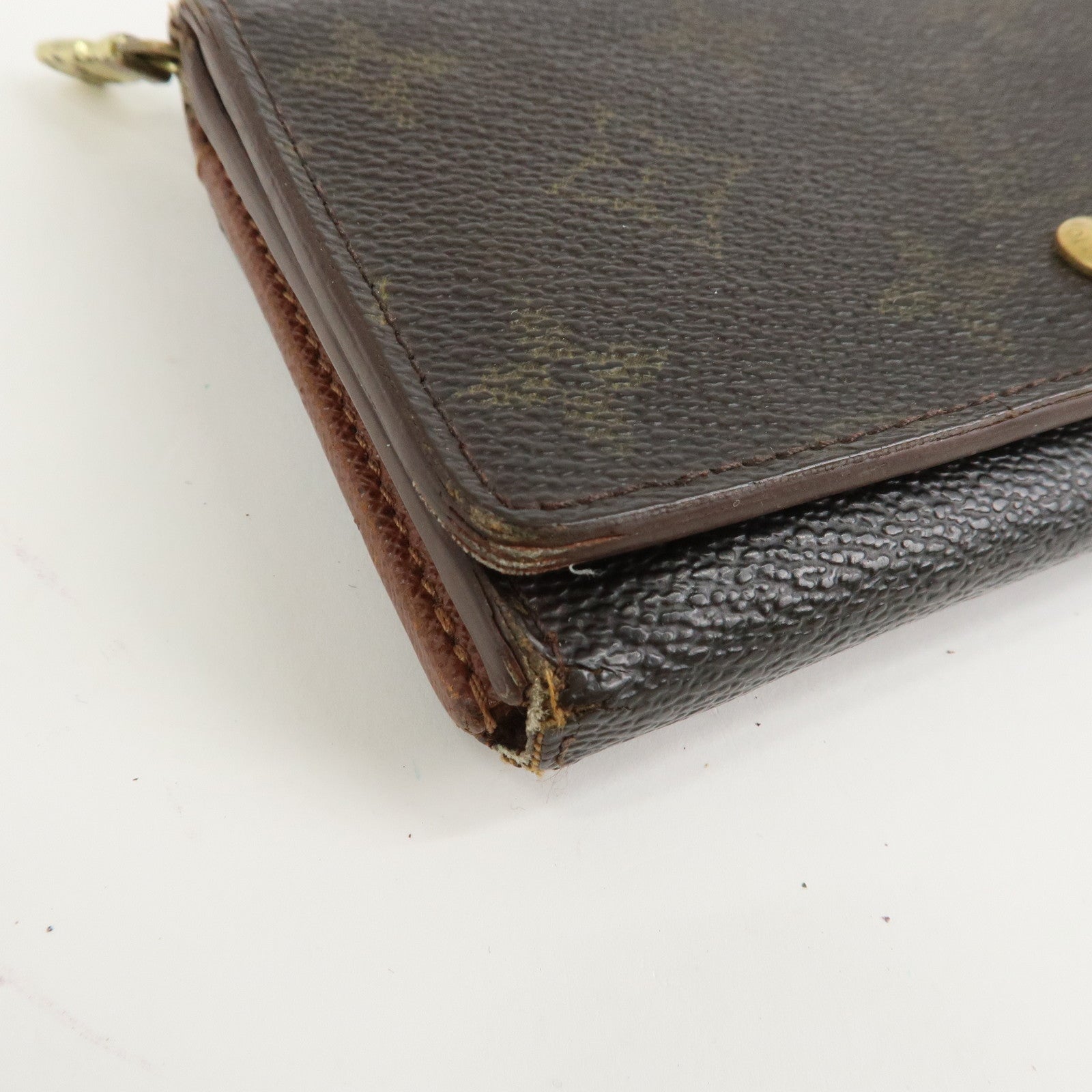 Louis Vuitton Set of 4 Monogram Wallet Key Case M61215 M61735 M62630 M61818 Used