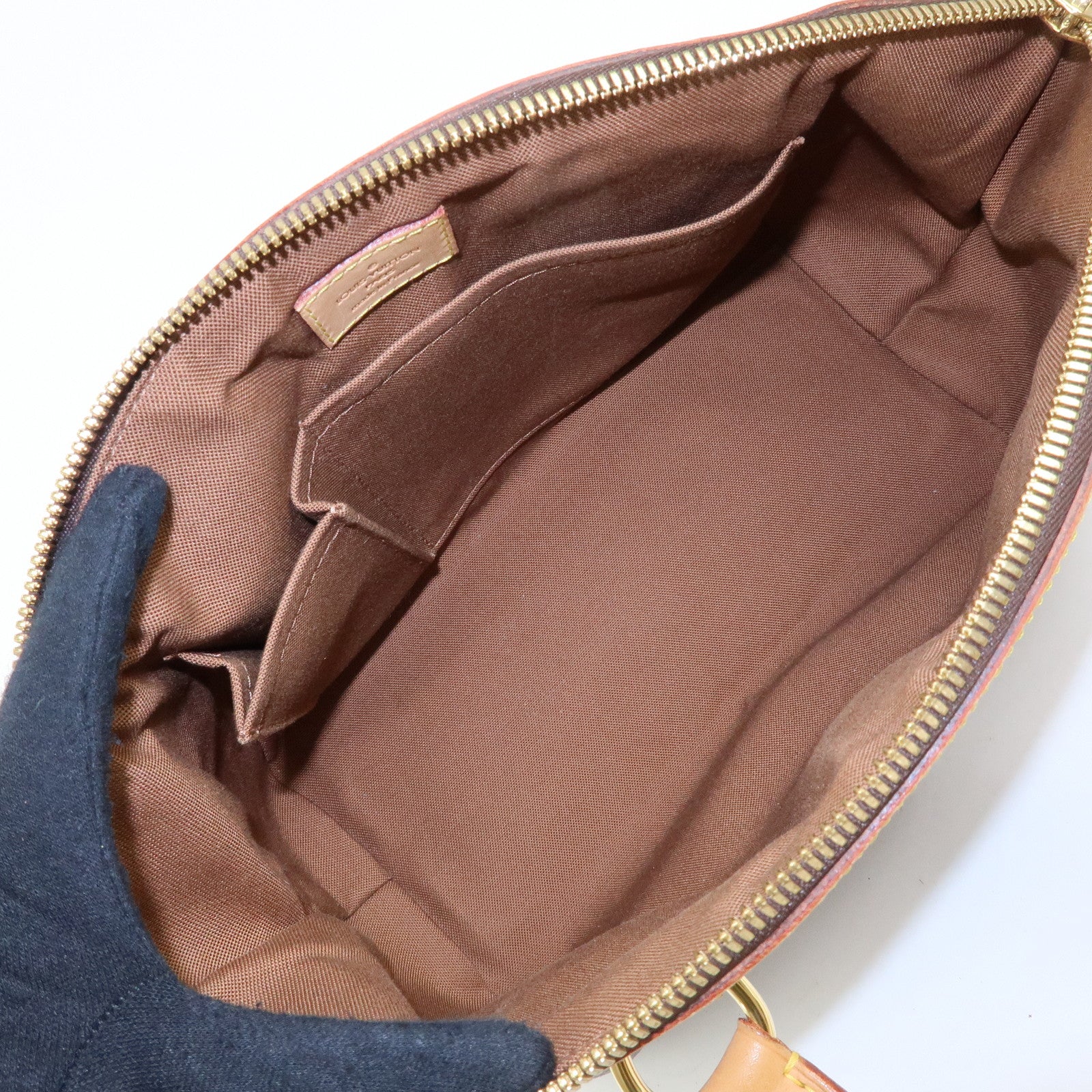 Louis Vuitton Monogram Tivoli PM Hand Bag Shoulder Bag Brown M40143
