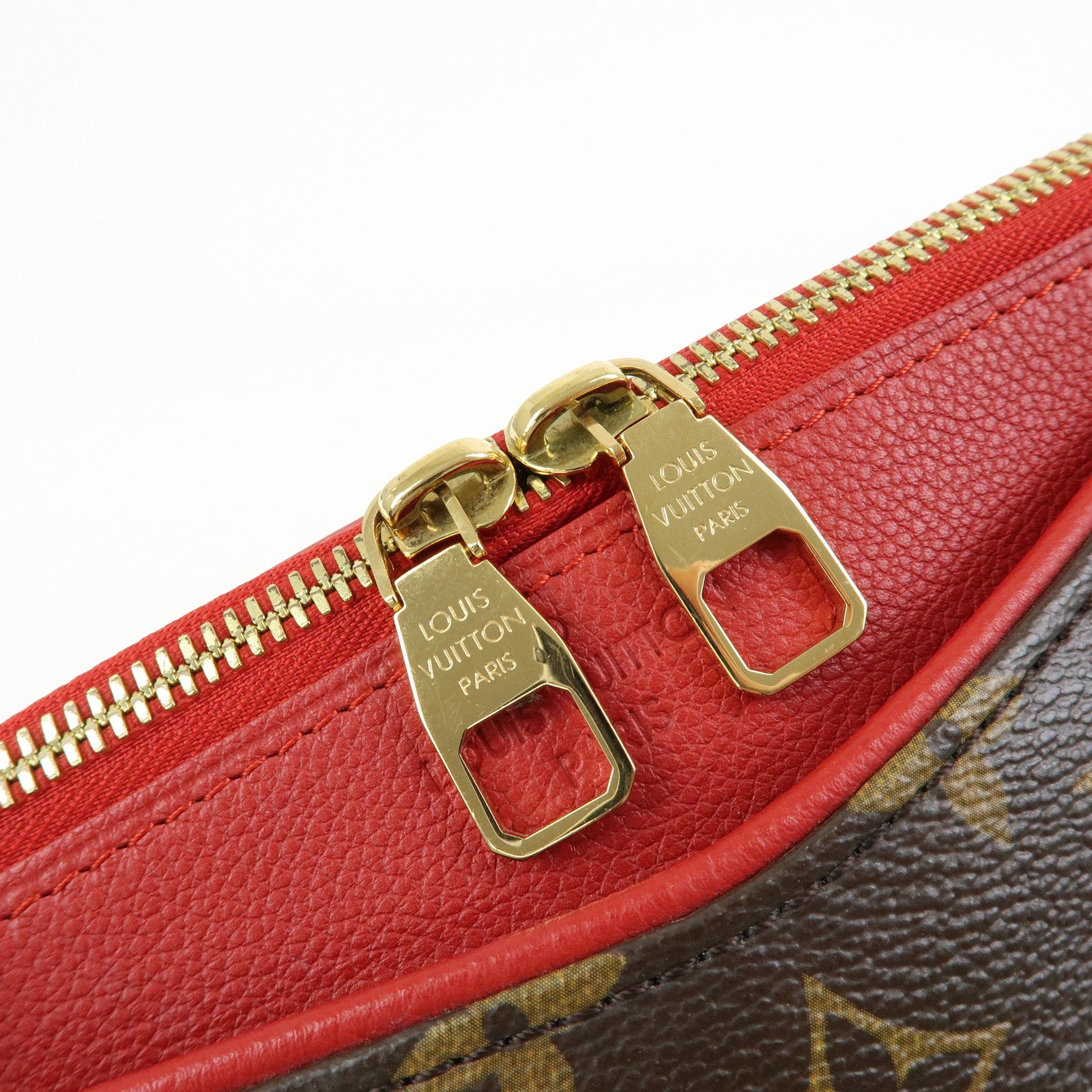 Louis Vuitton Monogram Pallas Canvas Leather 2Way Bag Cerise M41175