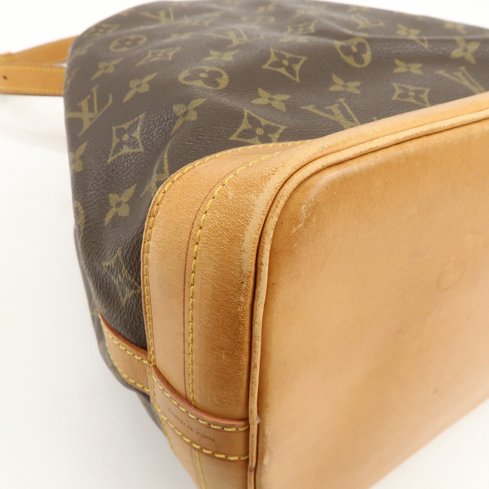 Louis Vuitton Monogram Noe Shoulder Bag Hand Bag Brown M42224