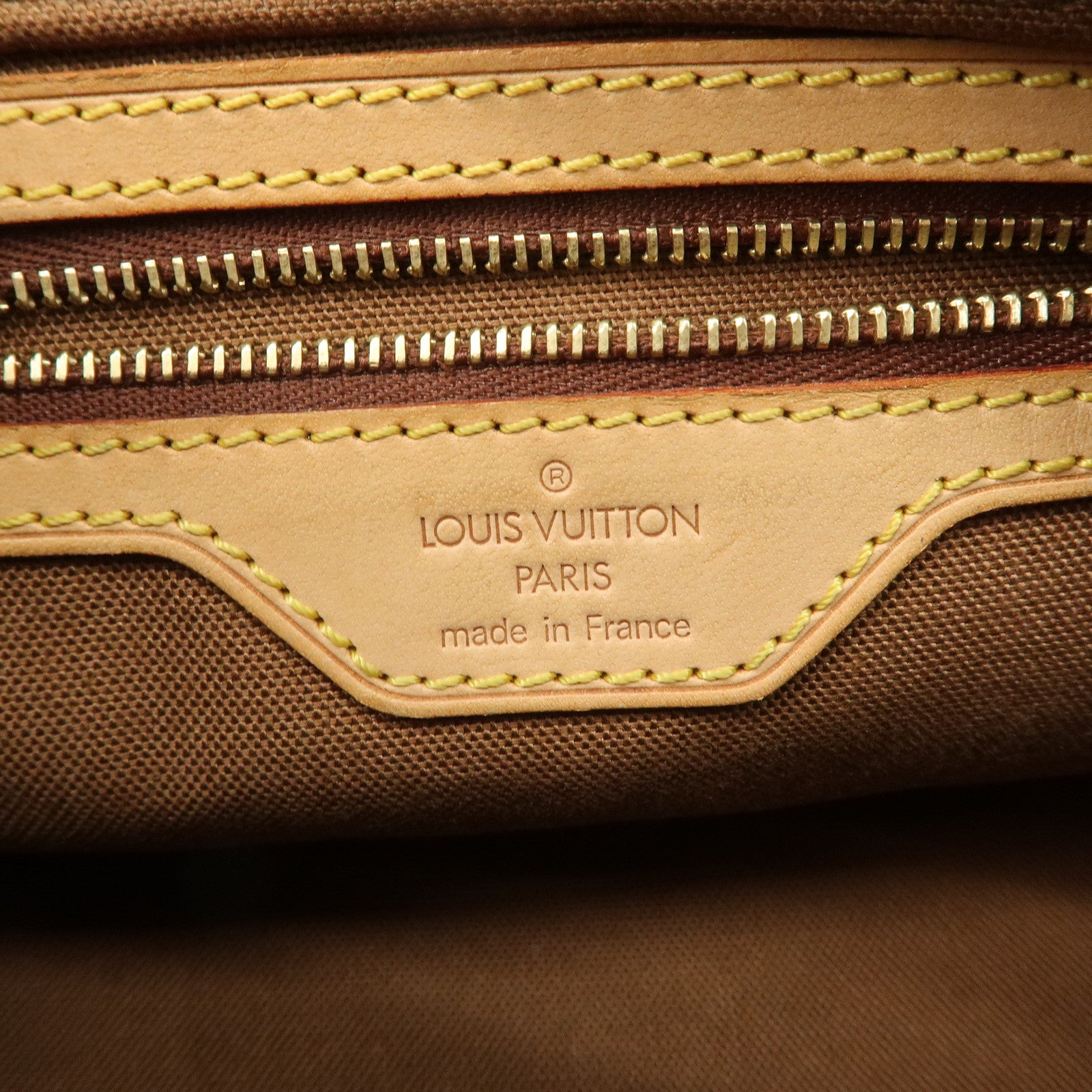 Louis Vuitton Monogram Trotteur Shoulder Bag Brown M51240