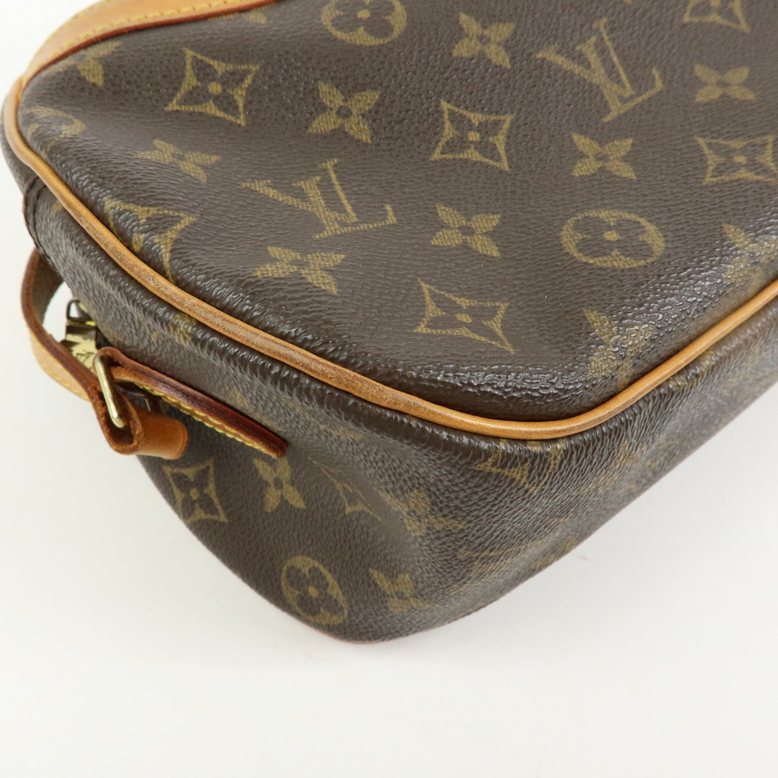 Louis Vuitton Monogram Blois Crossbody Shoulder Bag Brown M51221