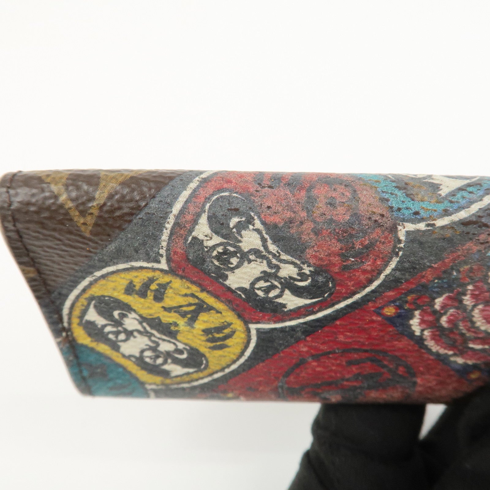 Louis Vuitton Monogram Kansai Yamamoto Multicles 4 Key Case Brown