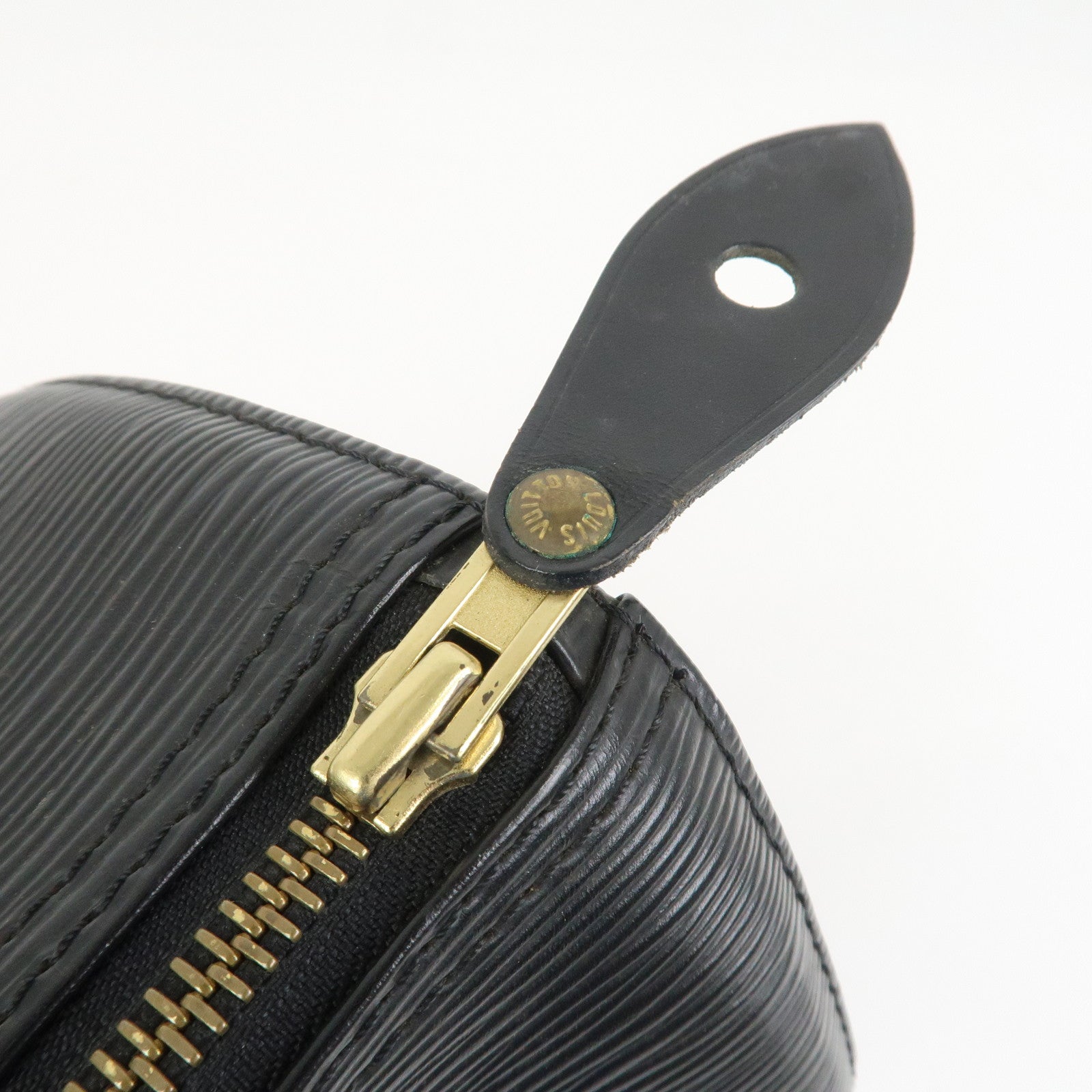 Louis Vuitton Epi Leather Speedy 25 Hand Bag Boston Bag Noir M59032