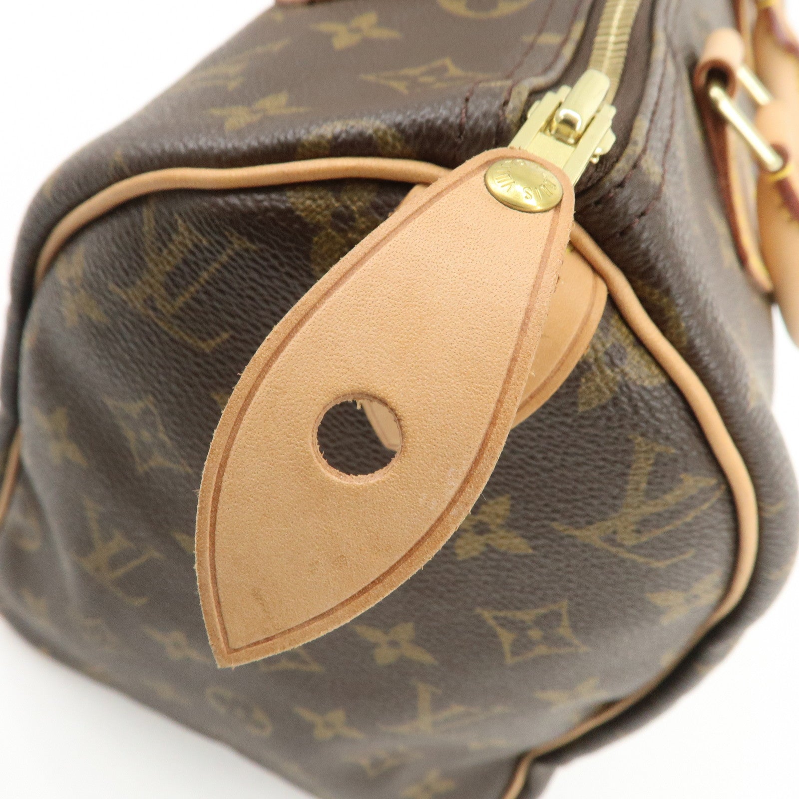 Louis Vuitton Monogram Speedy 30 Boston Bag Hand Bag Brown M41526
