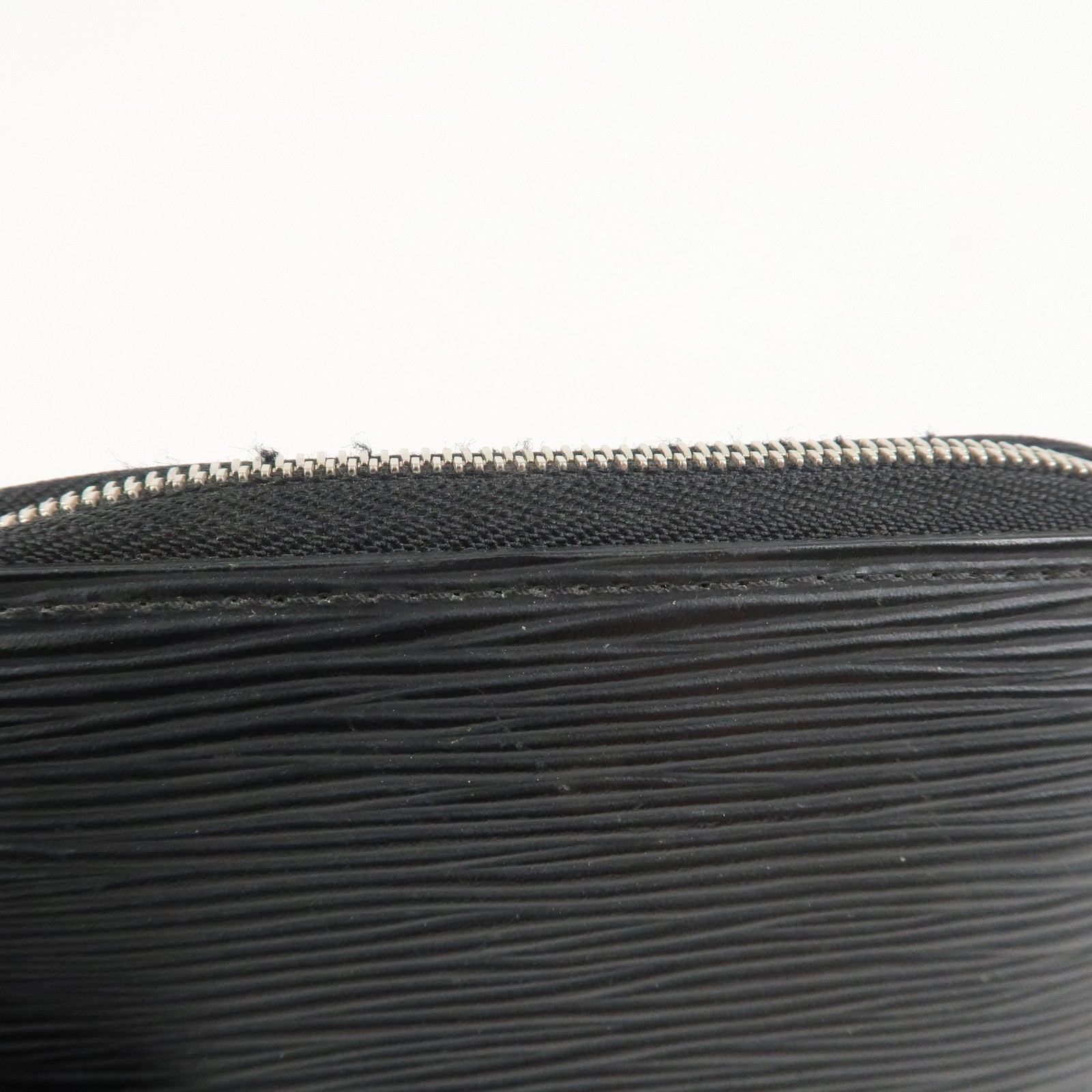 Louis Vuitton Epi Leather Zippy Coin Case Wallet Noir M60152