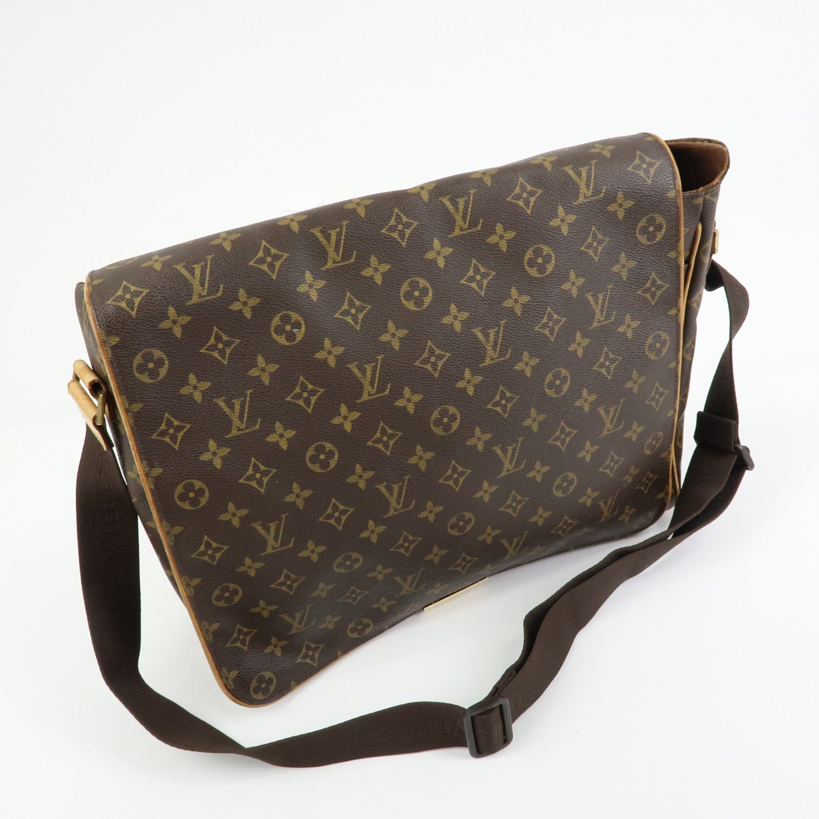 Louis Vuitton Monogram Abbesses Messenger Bag Brown M45257