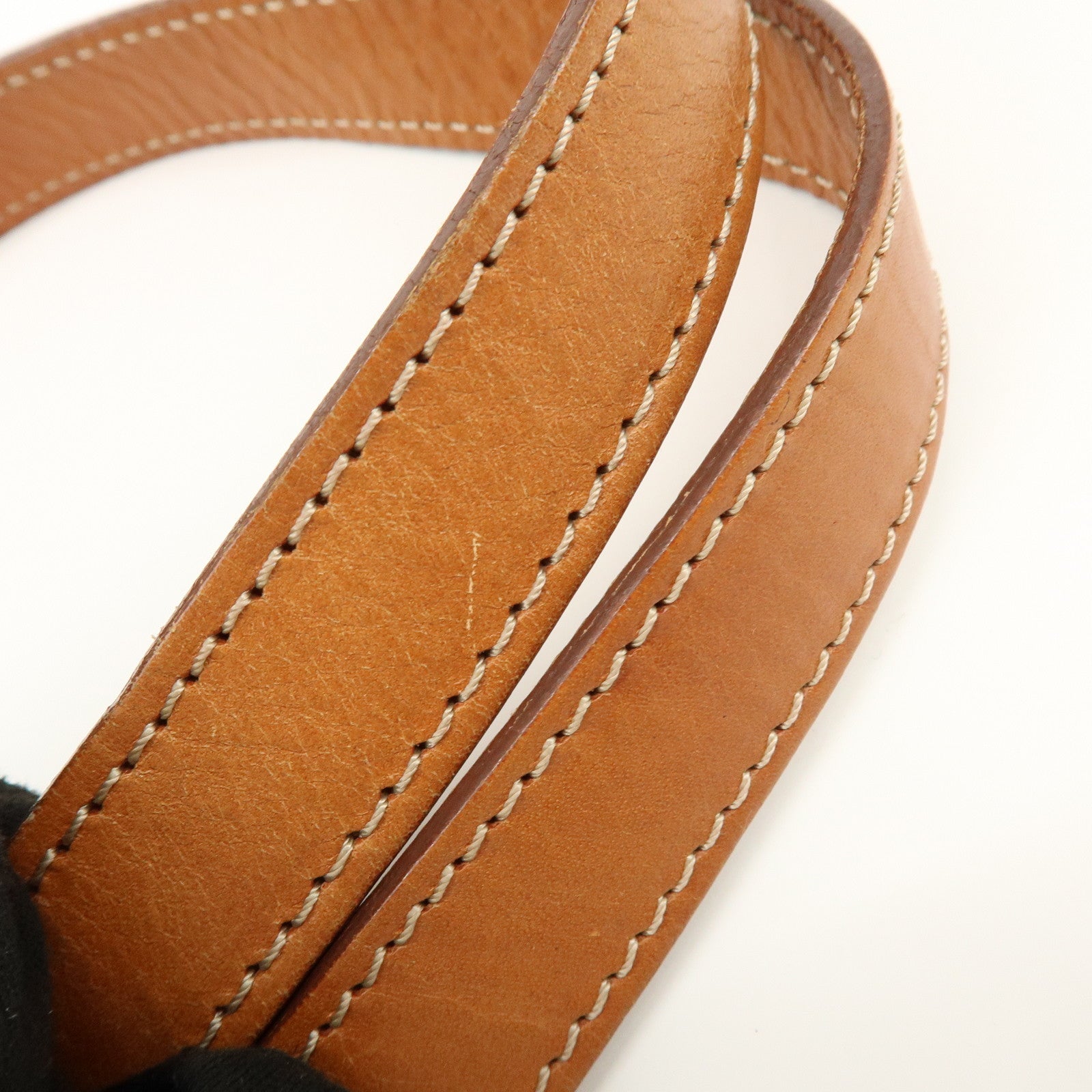 CELINE Macadam PVC Leather Tote Bag Hand Bag Shoulder Bag Brown