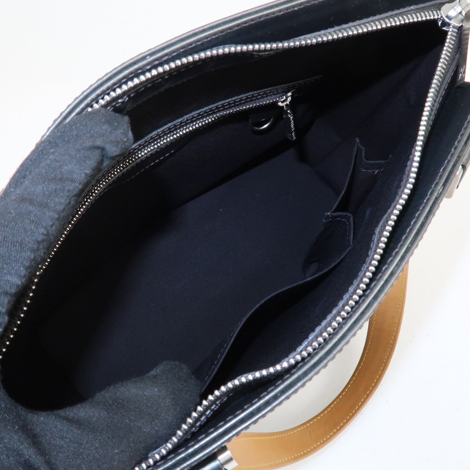 Louis Vuitton Monogram Matte Stockton Tote Bag Shoulder Bag Noir M55112