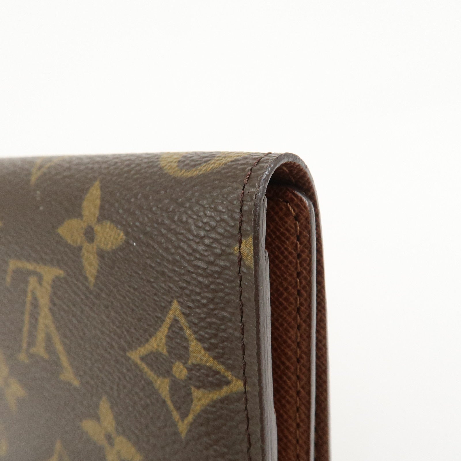 Louis Vuitton Monogram Canvas Pochette Passeport Brown M60135