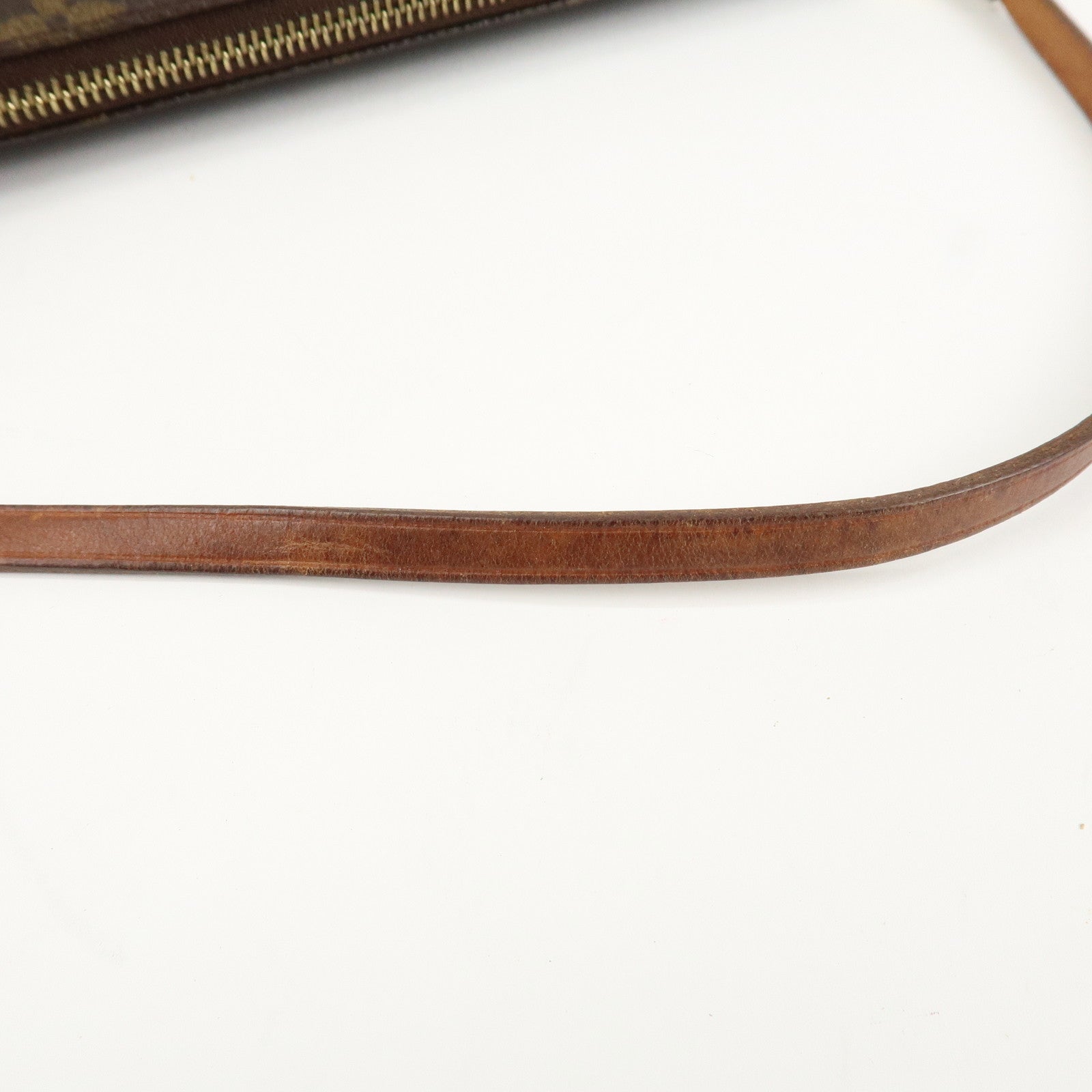 Louis Vuitton Monogram Pochette Accessoires Hand Bag Brown M51980
