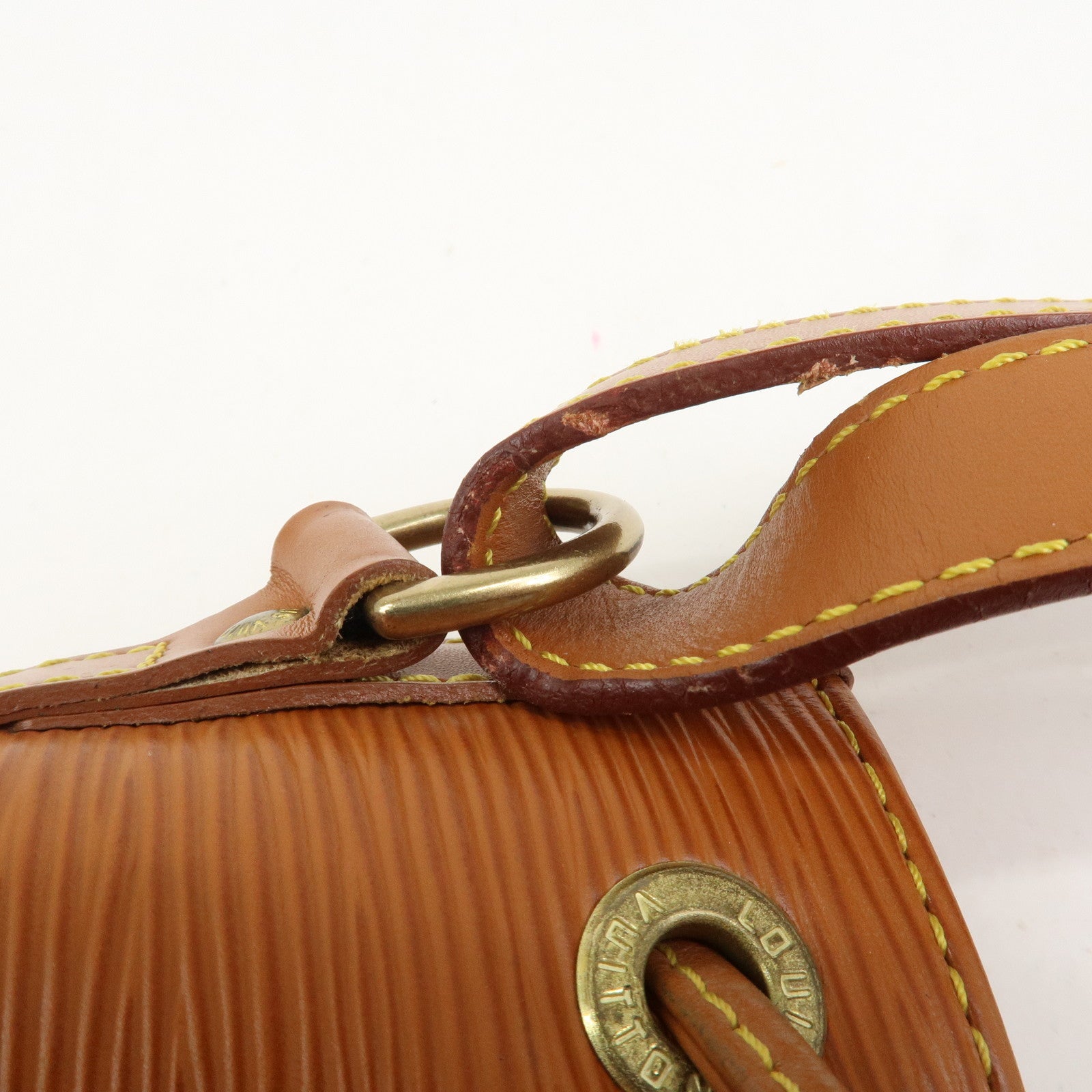 Louis Vuitton Epi Leather Petit Noe Shoulder Bag Zipang Gold M44108