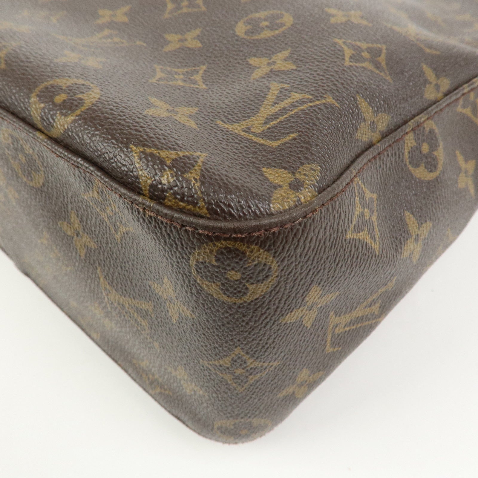 Louis Vuitton Monogram Looping GM Shoulder Bag Brown M51145