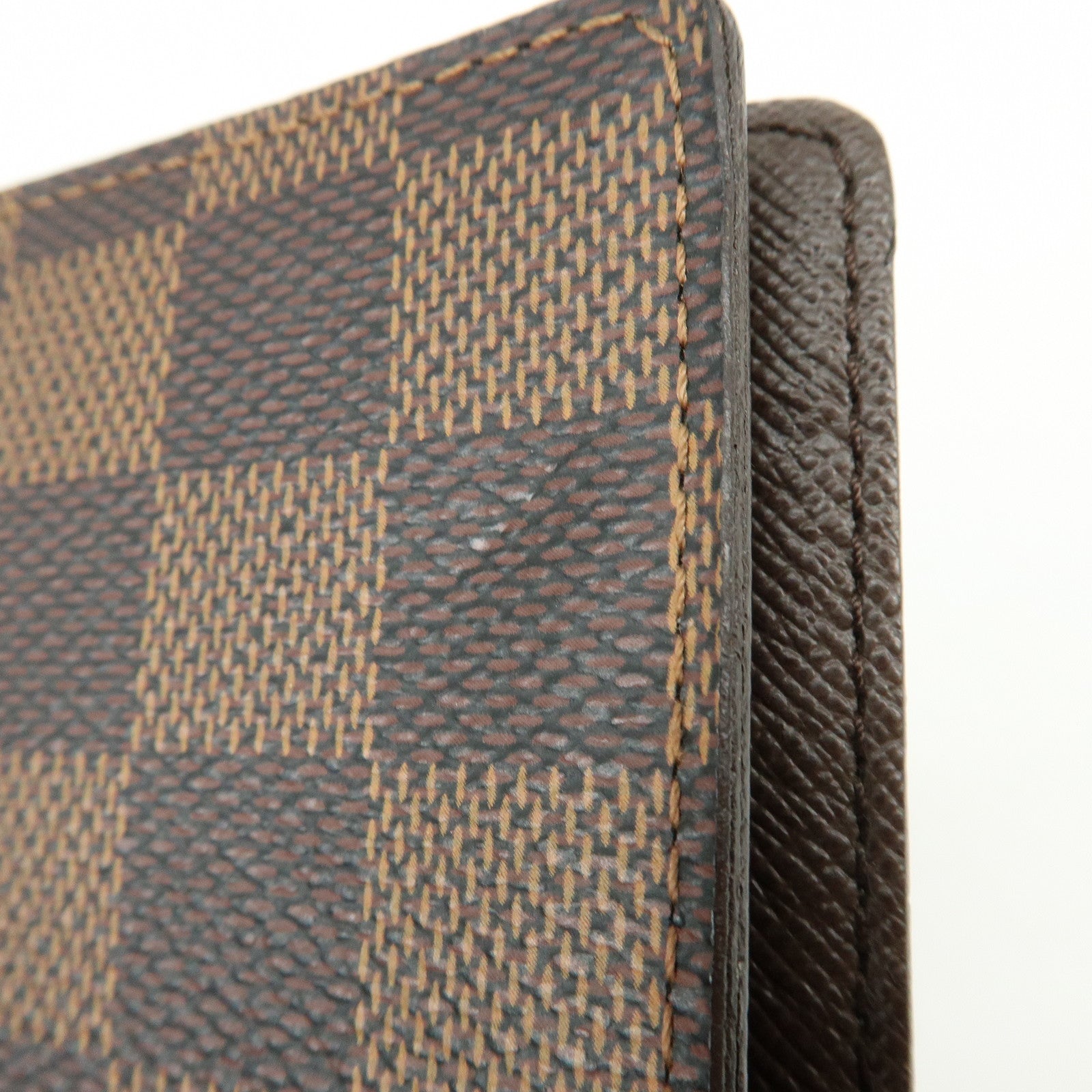 Louis Vuitton Damier Agenda PM Planner Cover Brown R20700