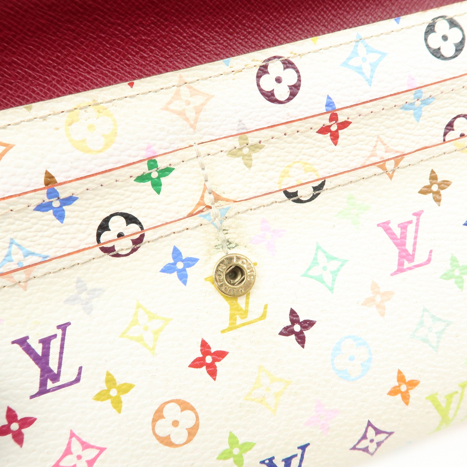 Louis Vuitton Monogram Portefeuille Sarah Long Wallet M93745