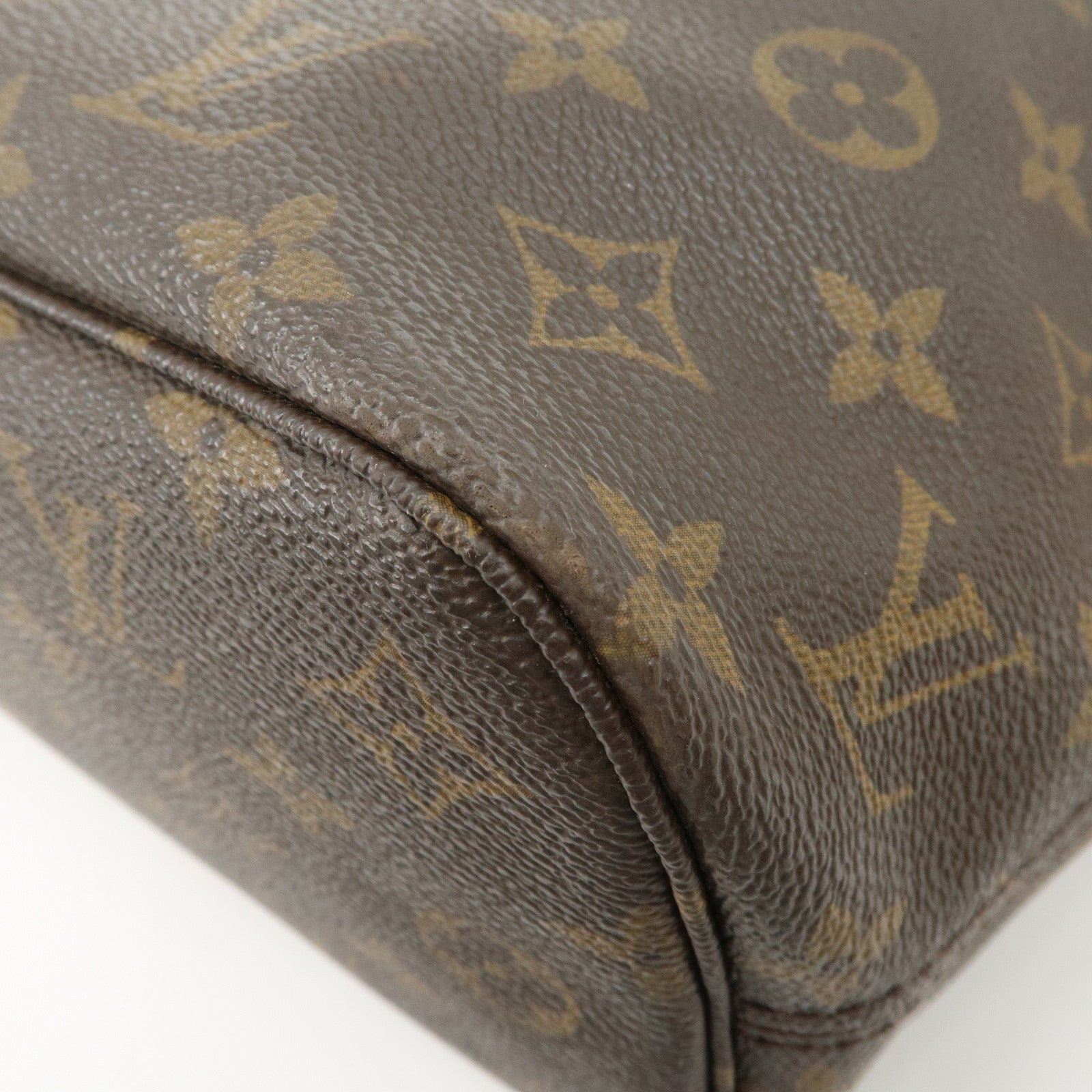 Louis Vuitton Monogram Neverfull PM Tote Bag Brown M40155