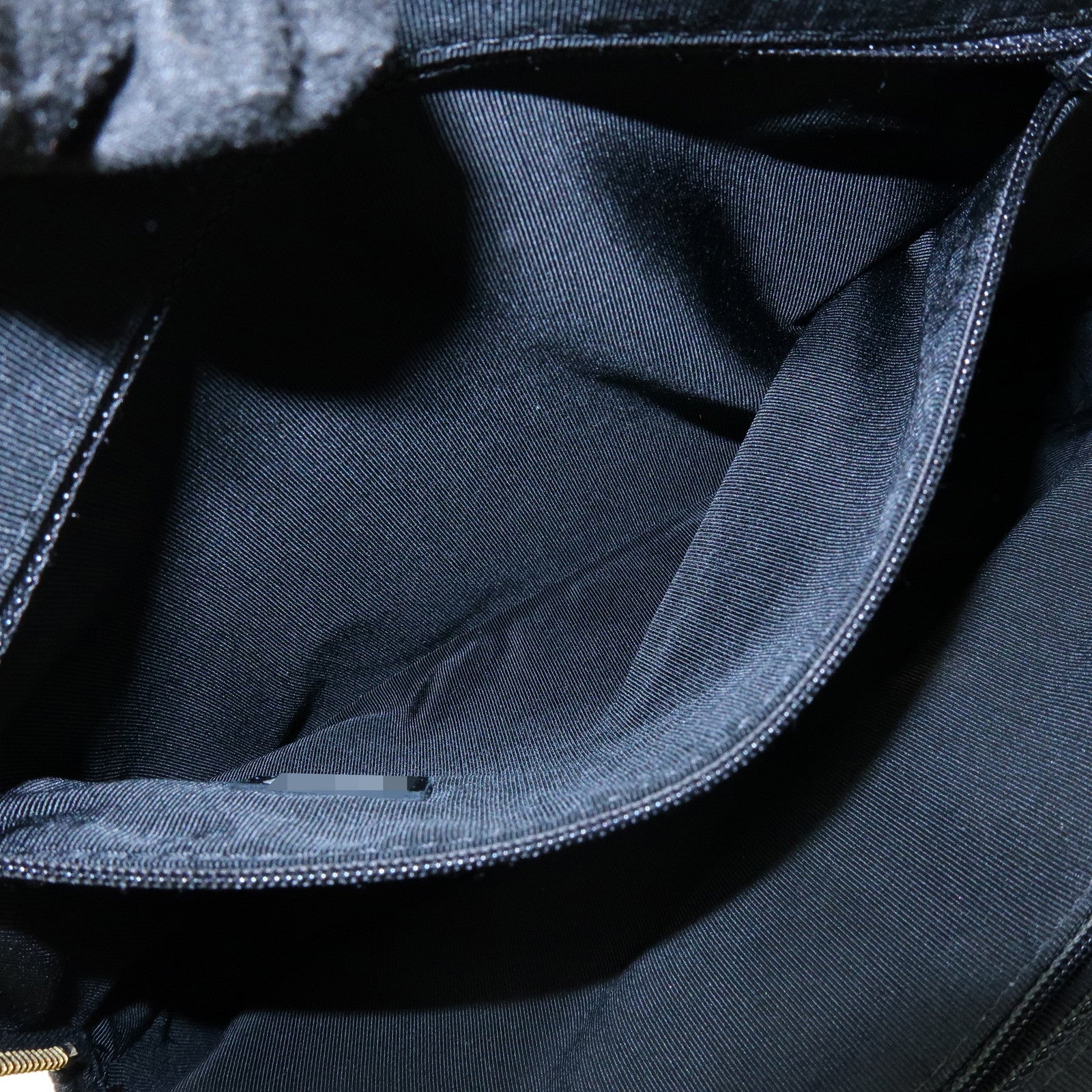 CHANEL Caviarskin Tote Bag Hand Bag Black A08913