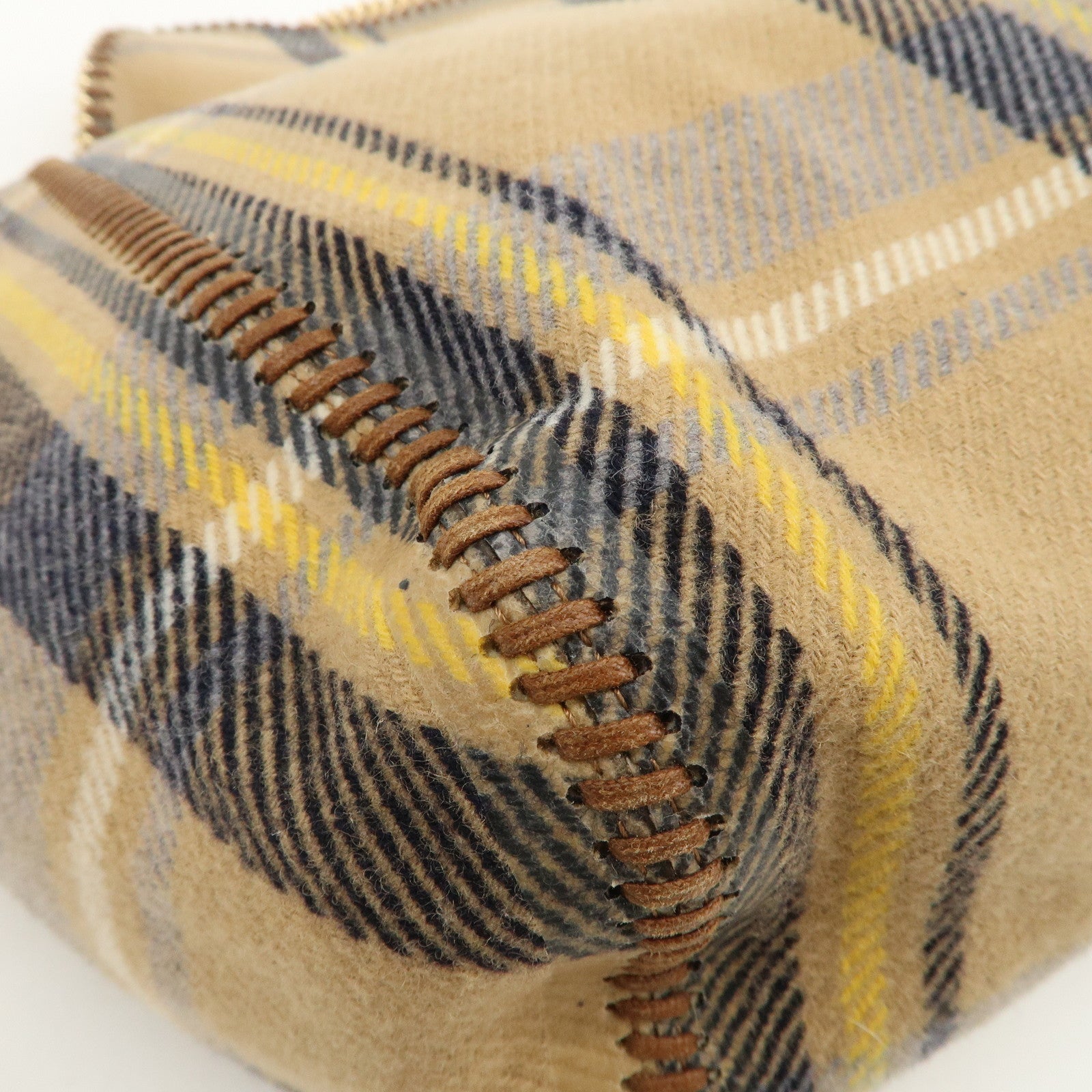 STELLA MCCARTNEY Falabella 2Way Hand Bag Shoulder Bag Plaid