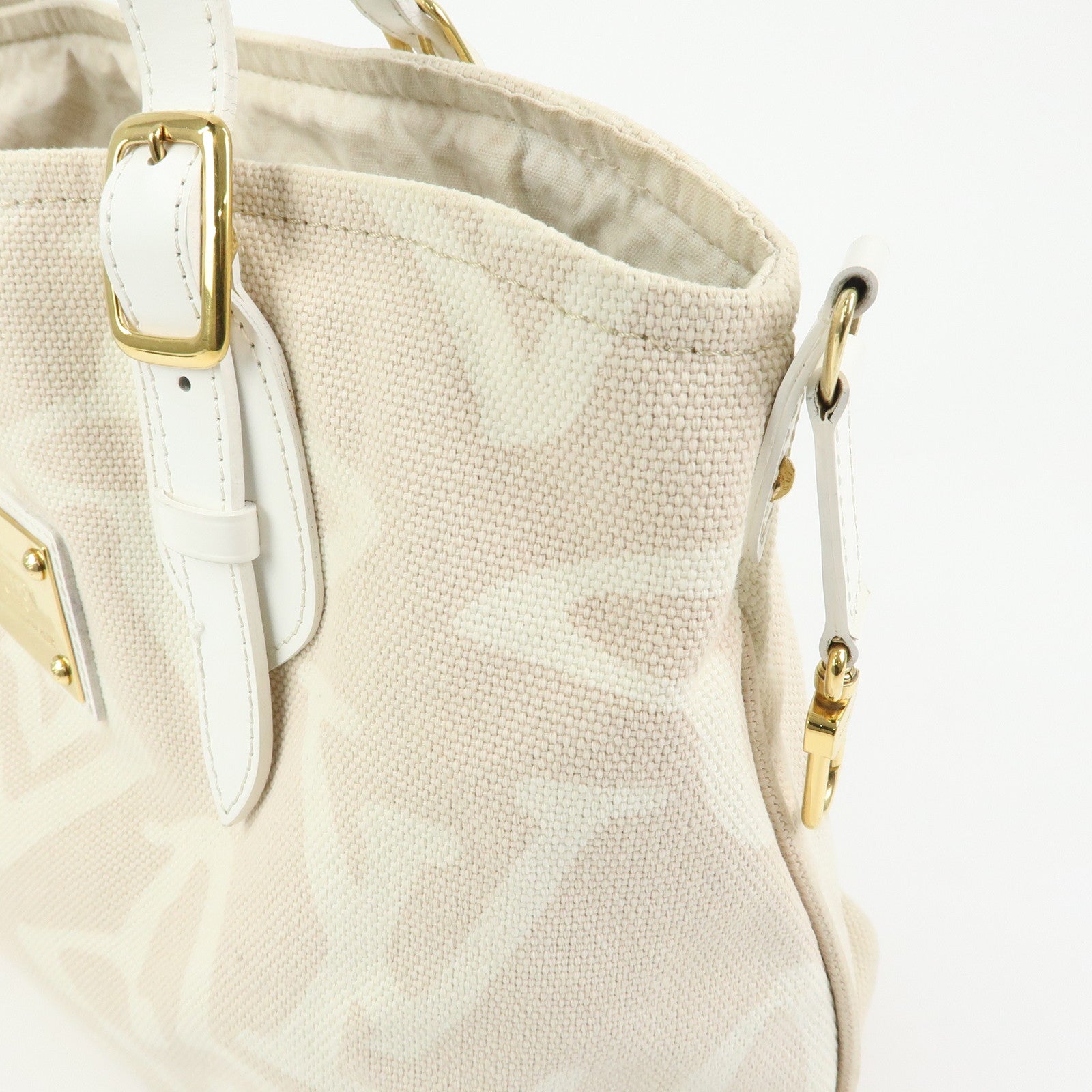 Louis Vuitton Cruise Line Tahitienne PM Canvas Tote Bag M95674