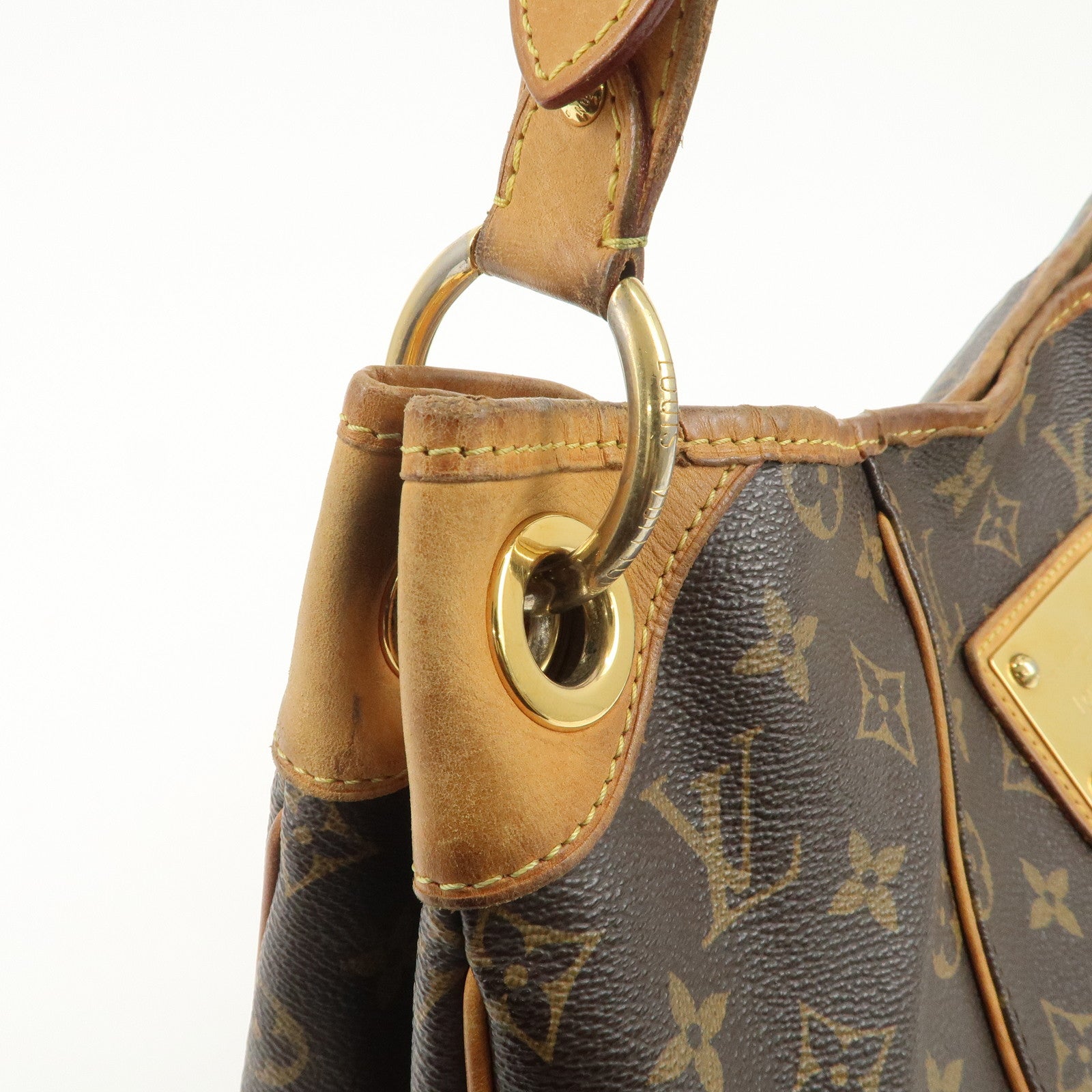 Louis Vuitton Monogram Galliera PM Shoulder Bag Brown M56382