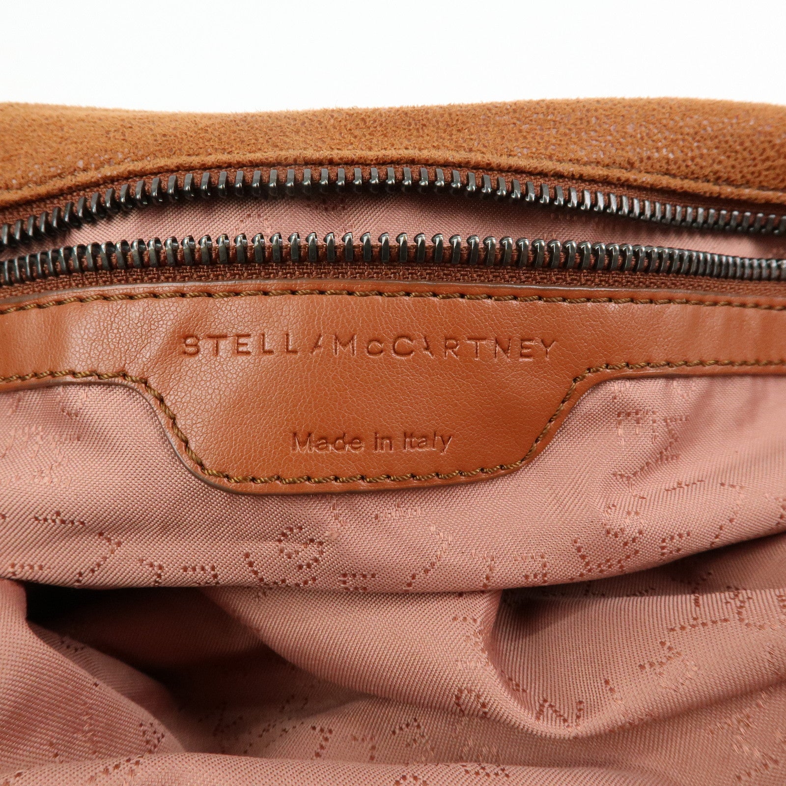 STELLA MCCARTNEY Falabella Polyester 2Way Bag Hand Bag Brown