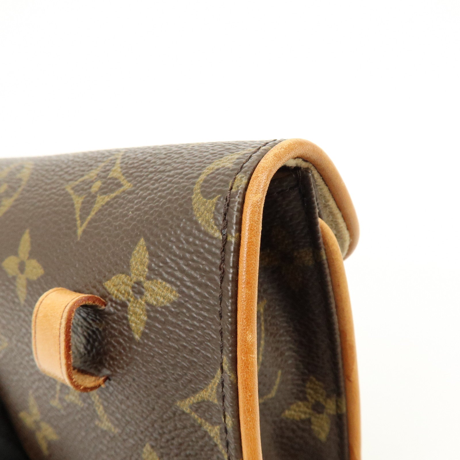 Louis Vuitton Monogram Pochette Florentine Waist Bag Belt M51855